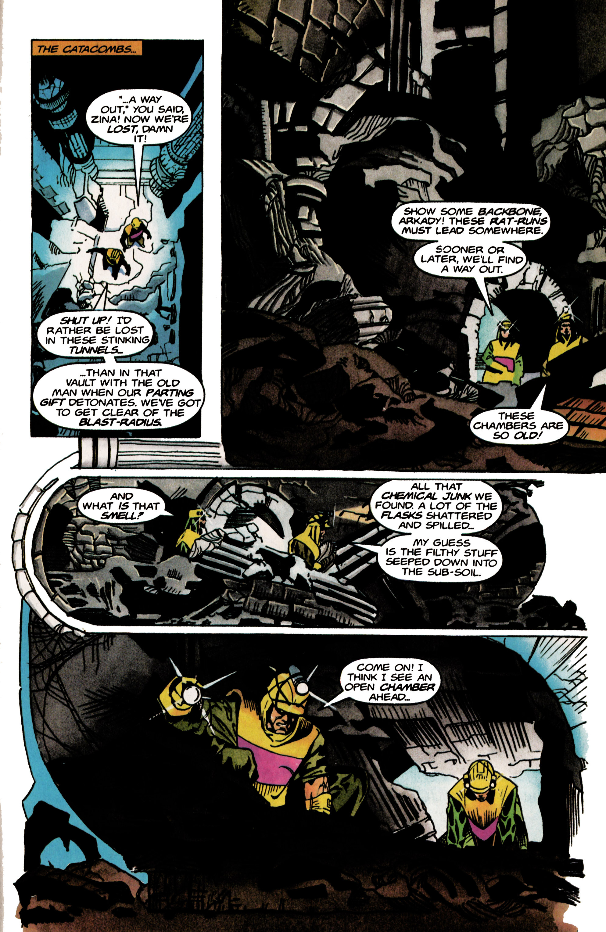 Read online Ninjak (1994) comic -  Issue #12 - 13