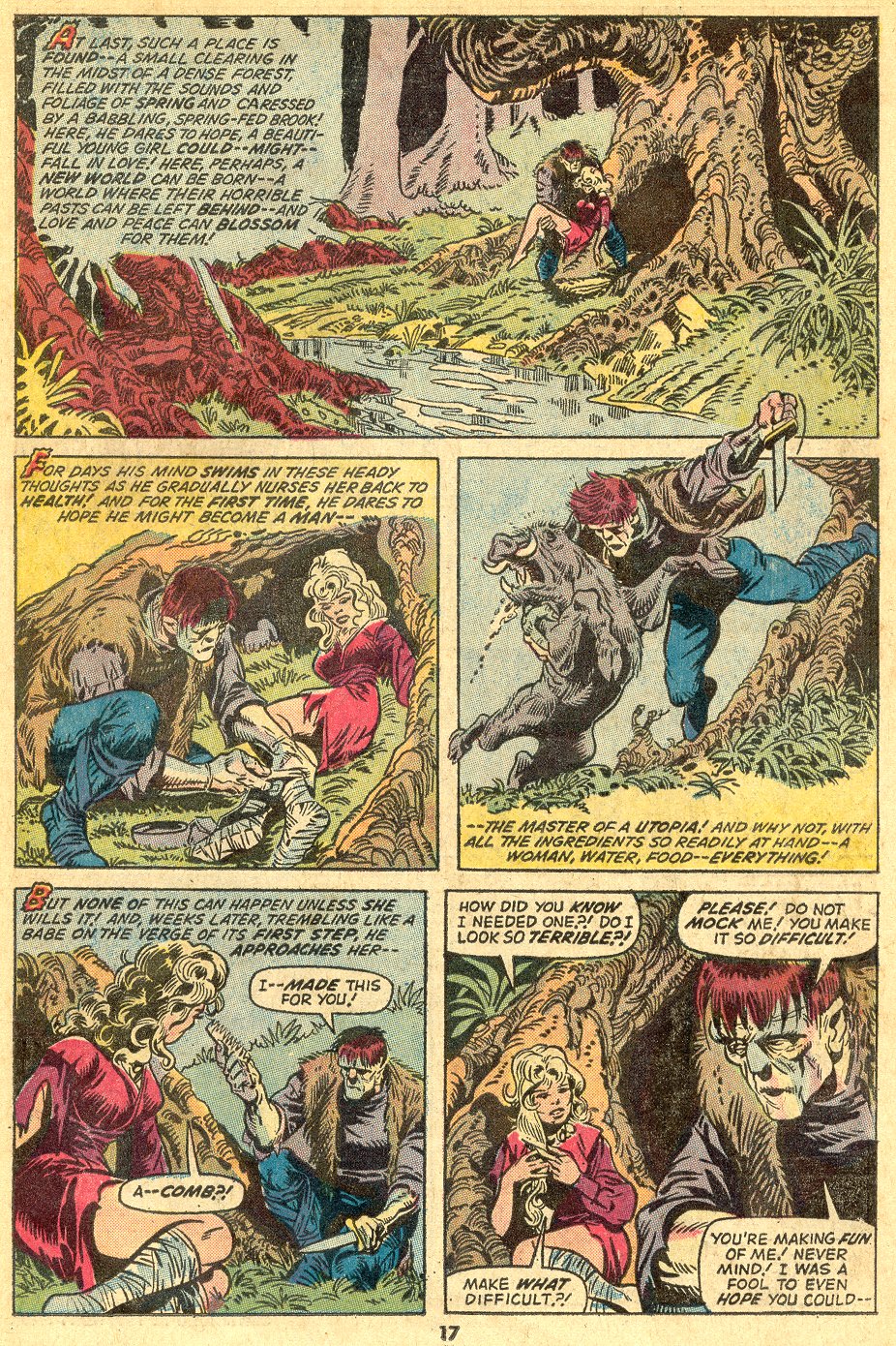 Read online Frankenstein (1973) comic -  Issue #5 - 13