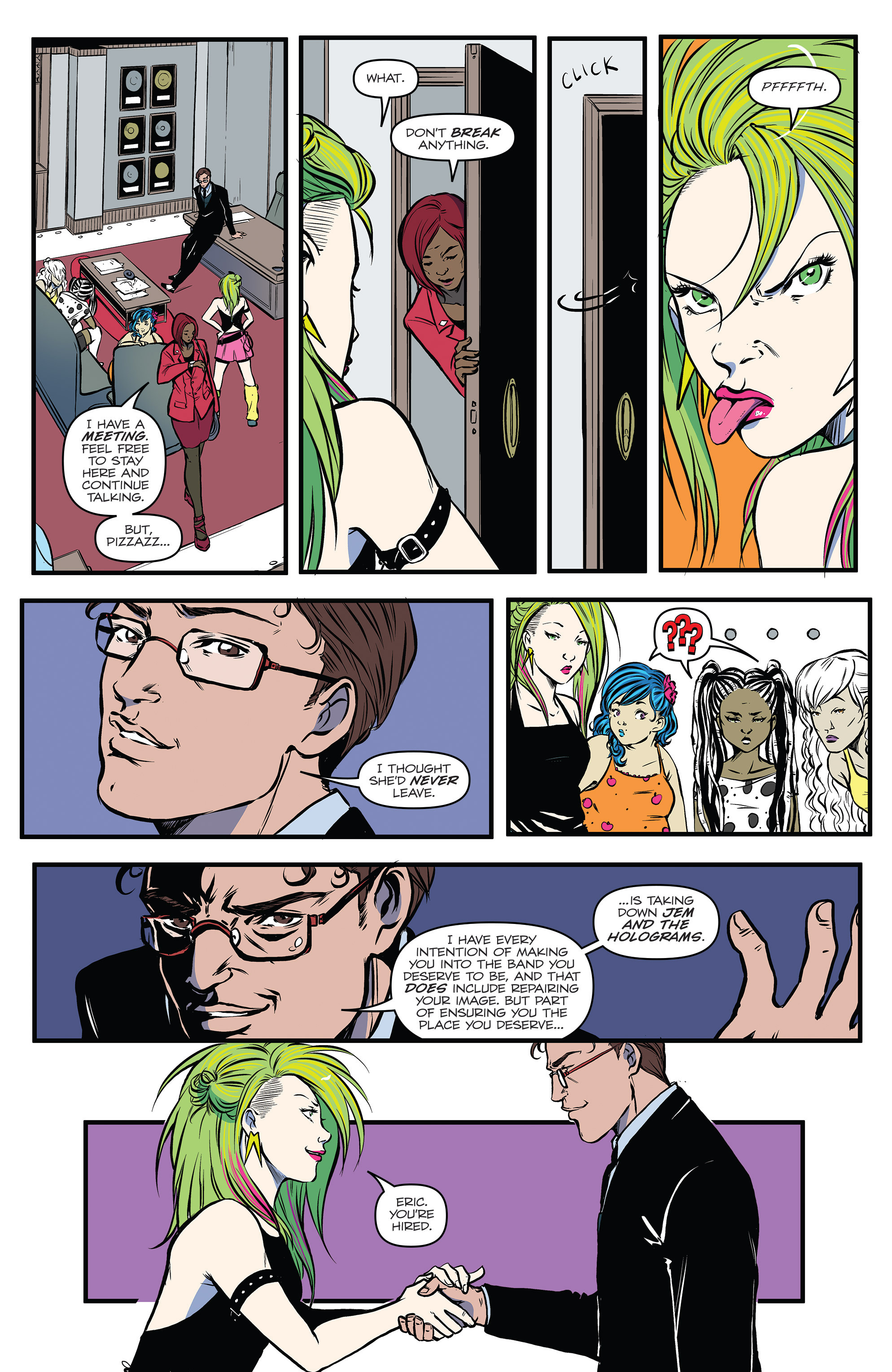 Read online Jem and The Holograms comic -  Issue #7 - 19