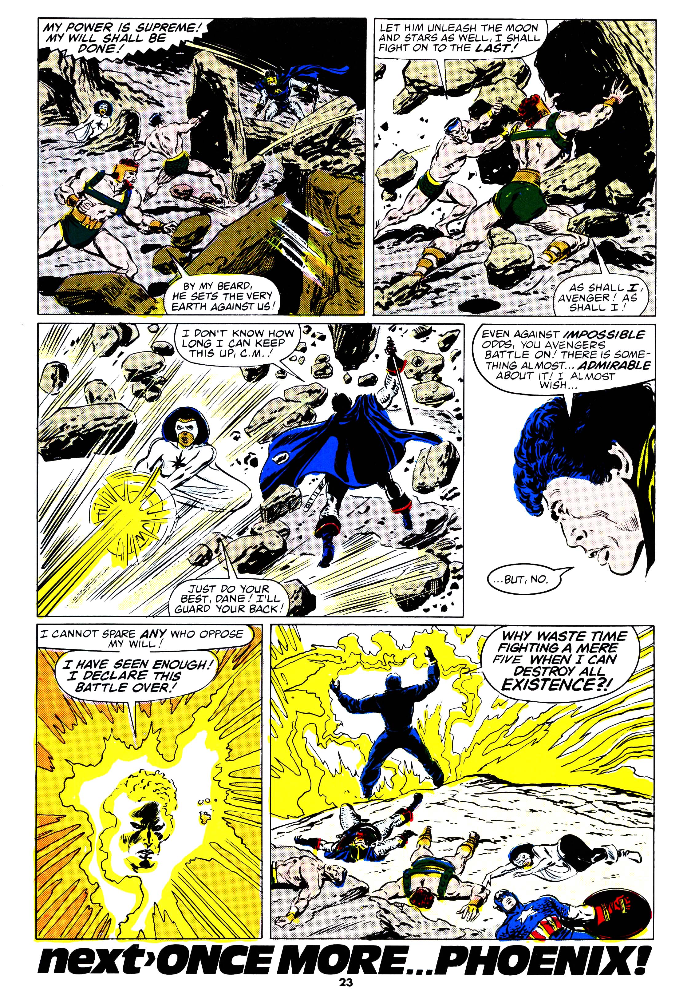 Read online Secret Wars (1985) comic -  Issue #77 - 23