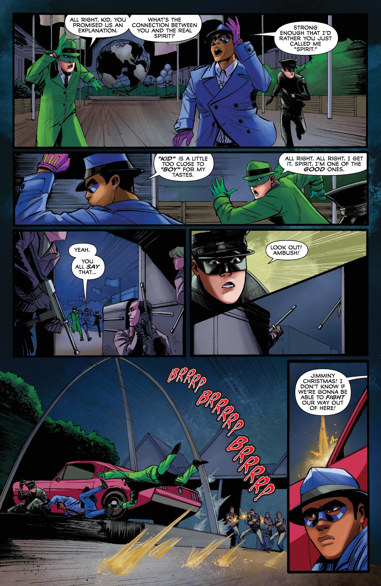 Read online The Green Hornet '66 Meets the Spirit comic -  Issue #2 - 10