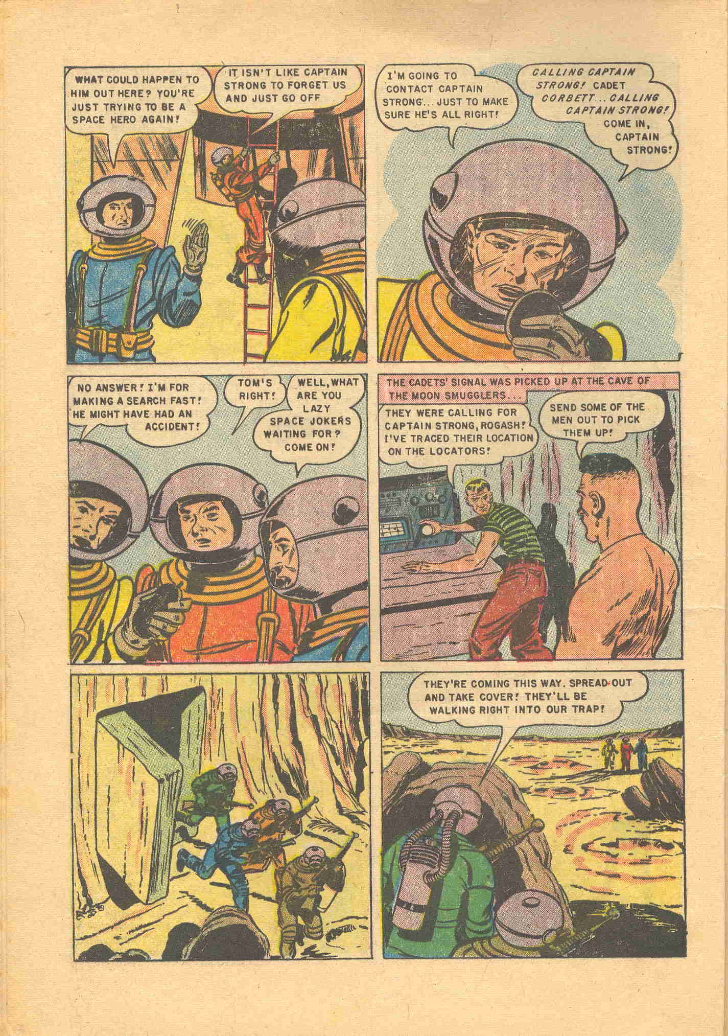 Read online Tom Corbett, Space Cadet comic -  Issue #5 - 8