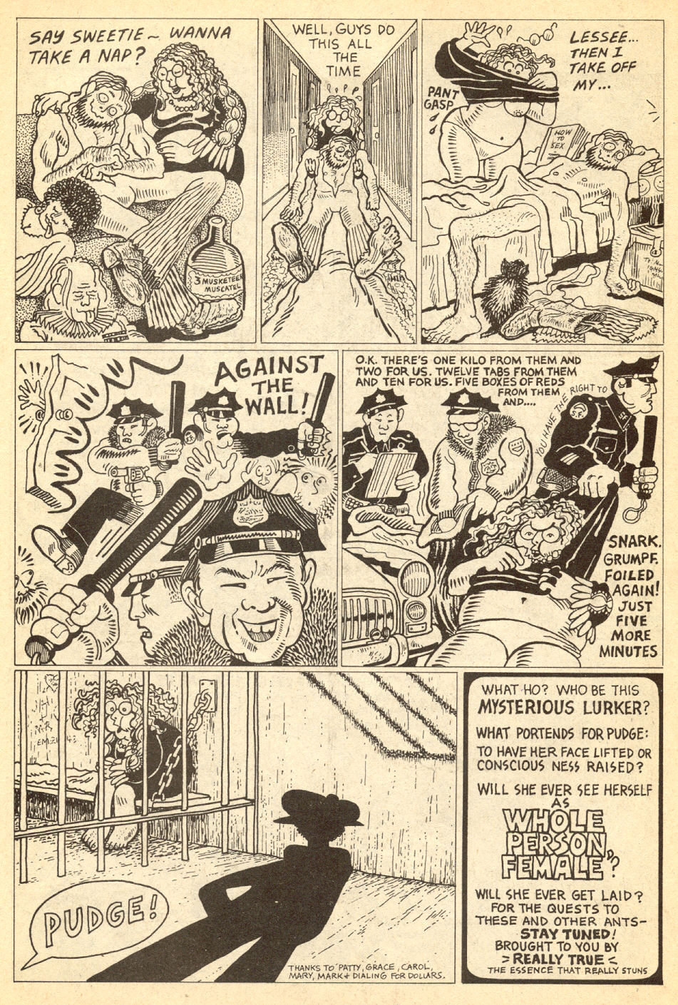 Read online The Further Fattening Adventures of Pudge, Girl Blimp comic -  Issue #1 - 8