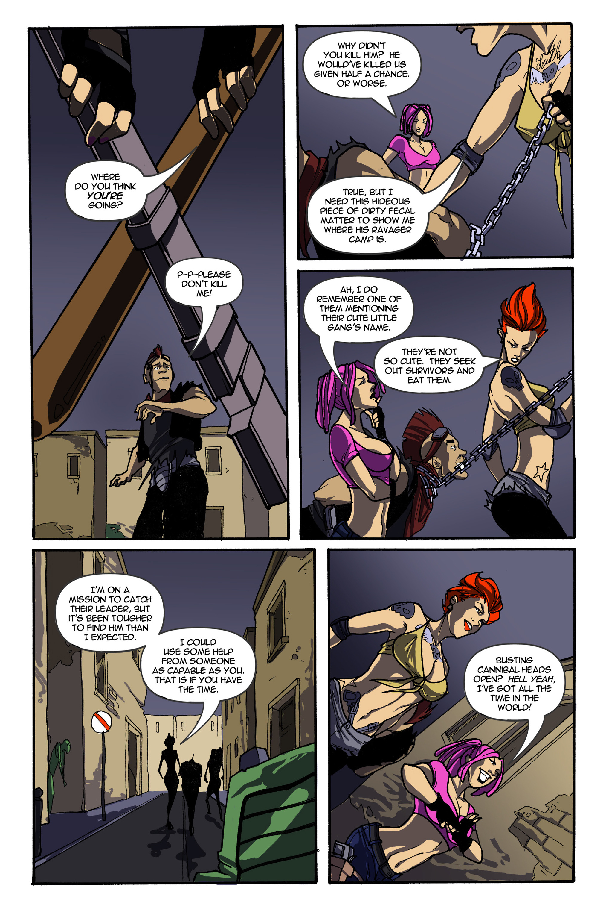 Read online Chaos Campus: Extra Credit comic -  Issue #6 - 11