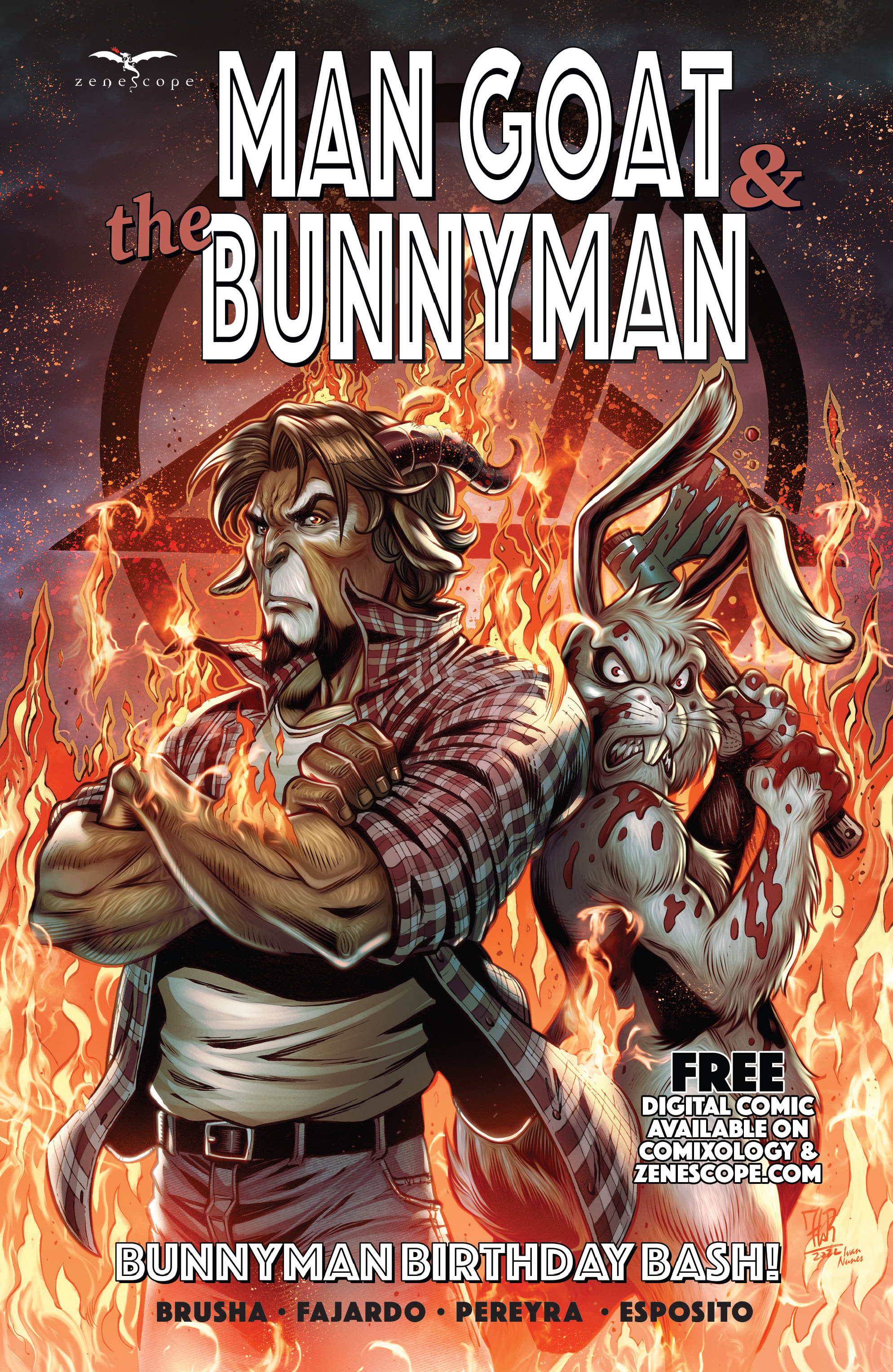 Read online Man Goat & the Bunnyman: Green Eggs & Blam comic -  Issue #2 - 36