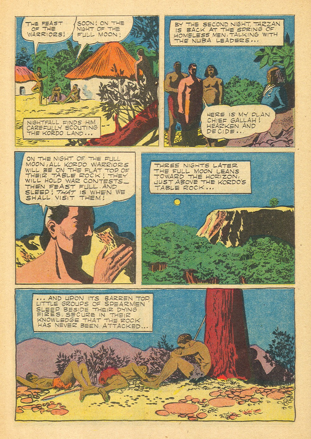 Read online Tarzan (1948) comic -  Issue #67 - 14
