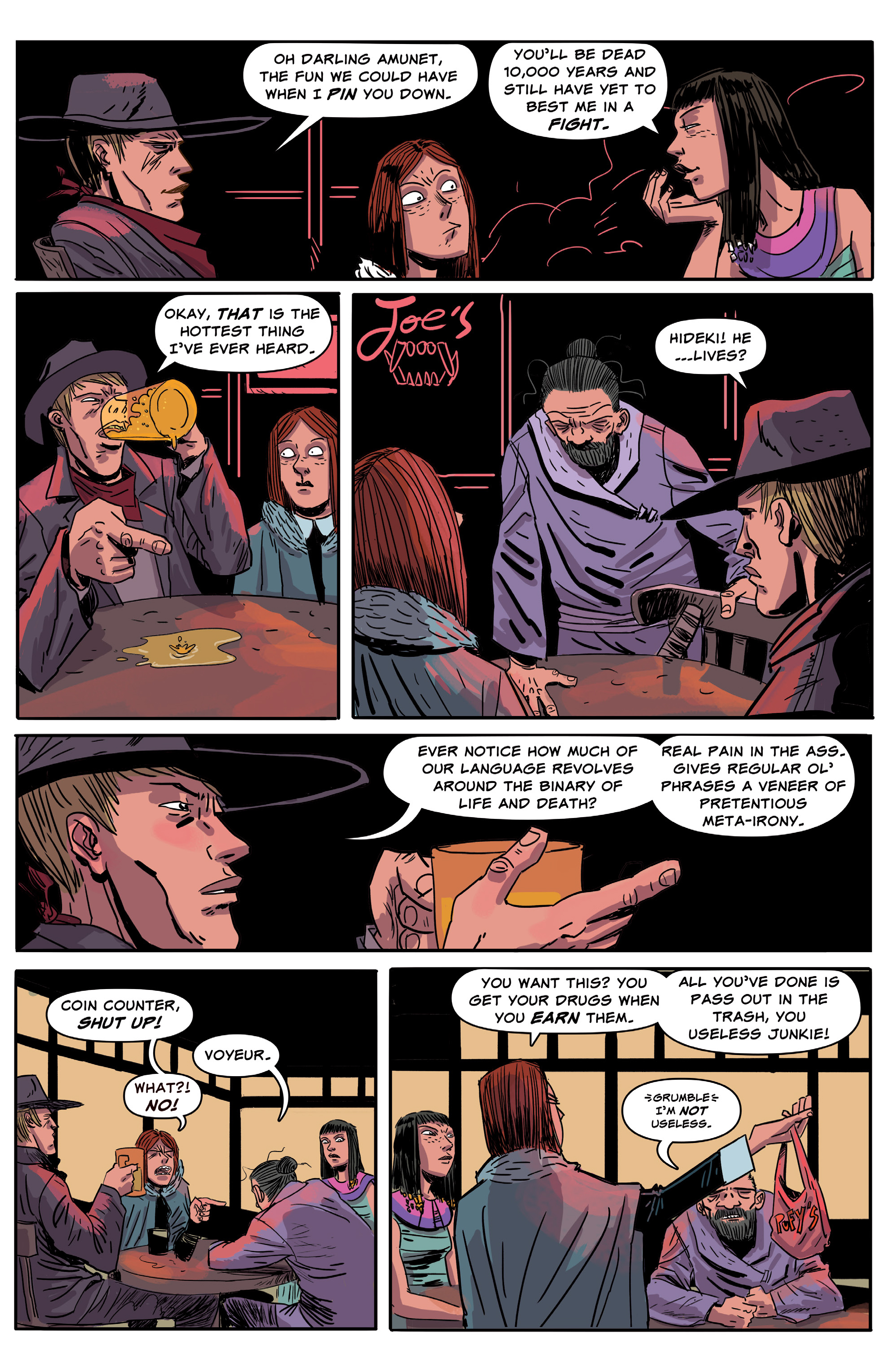 Read online Heavenly Blues comic -  Issue #3 - 6