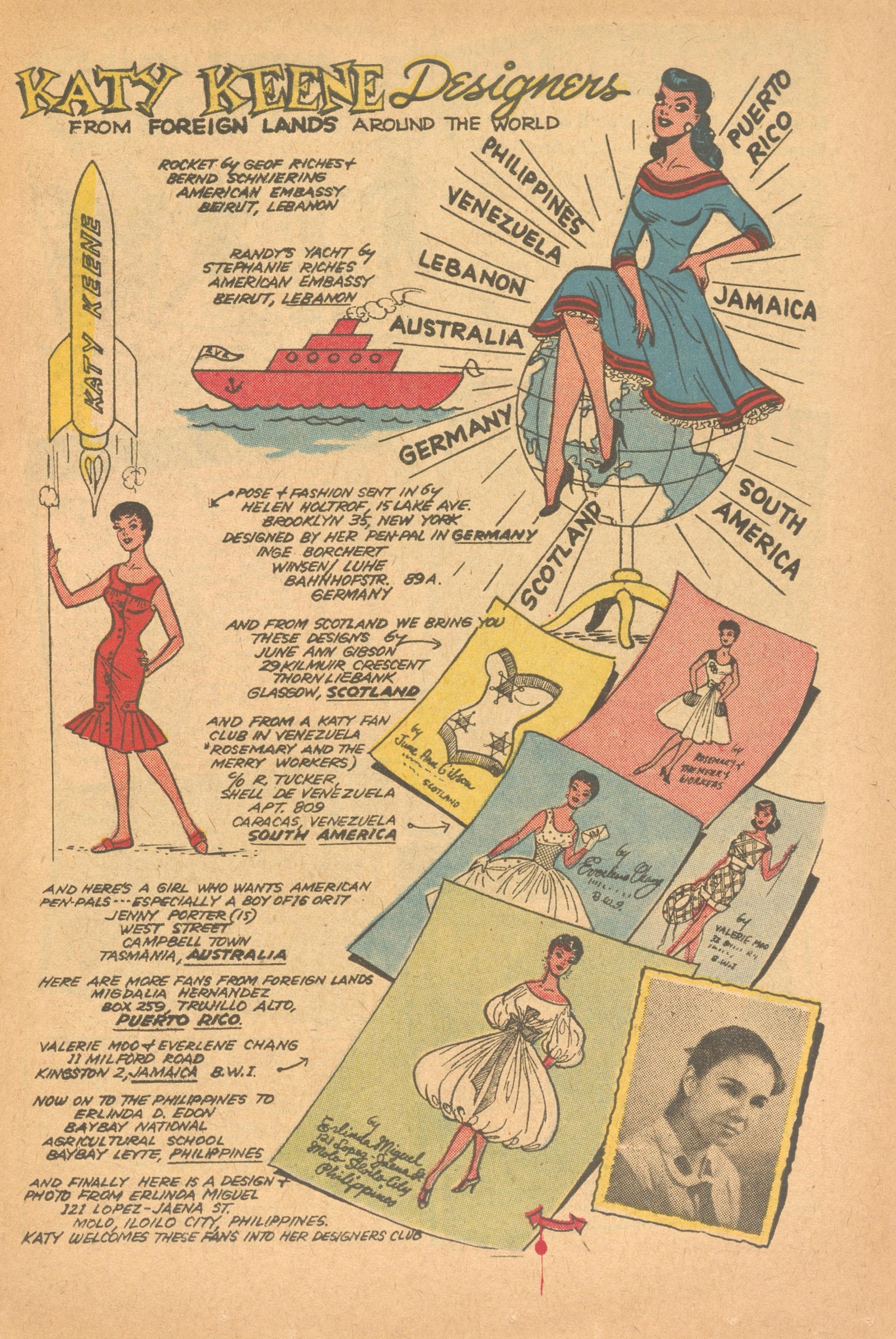 Read online Katy Keene (1949) comic -  Issue #59 - 11