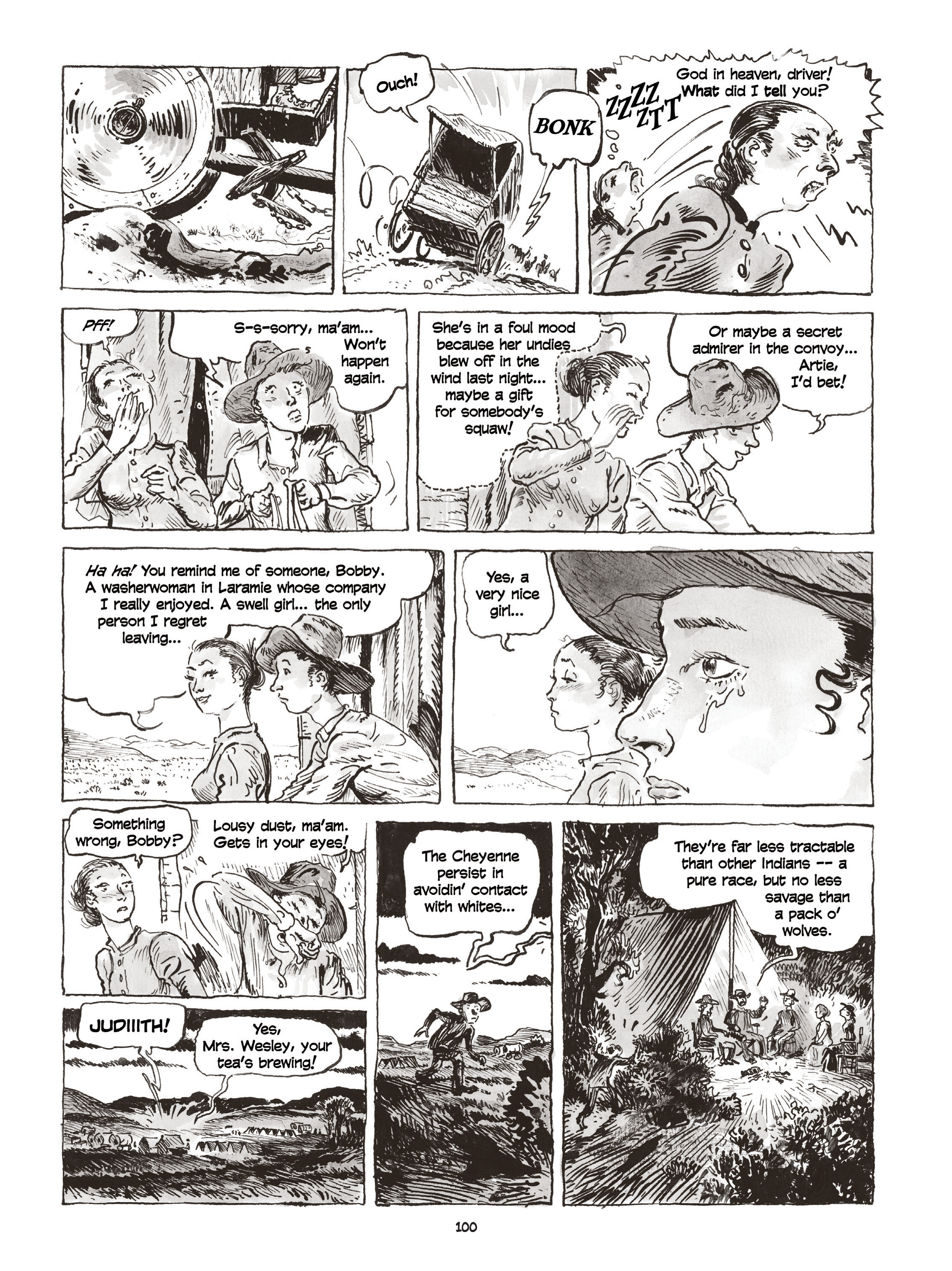 Read online Calamity Jane: The Calamitous Life of Martha Jane Cannary comic -  Issue # TPB (Part 2) - 1