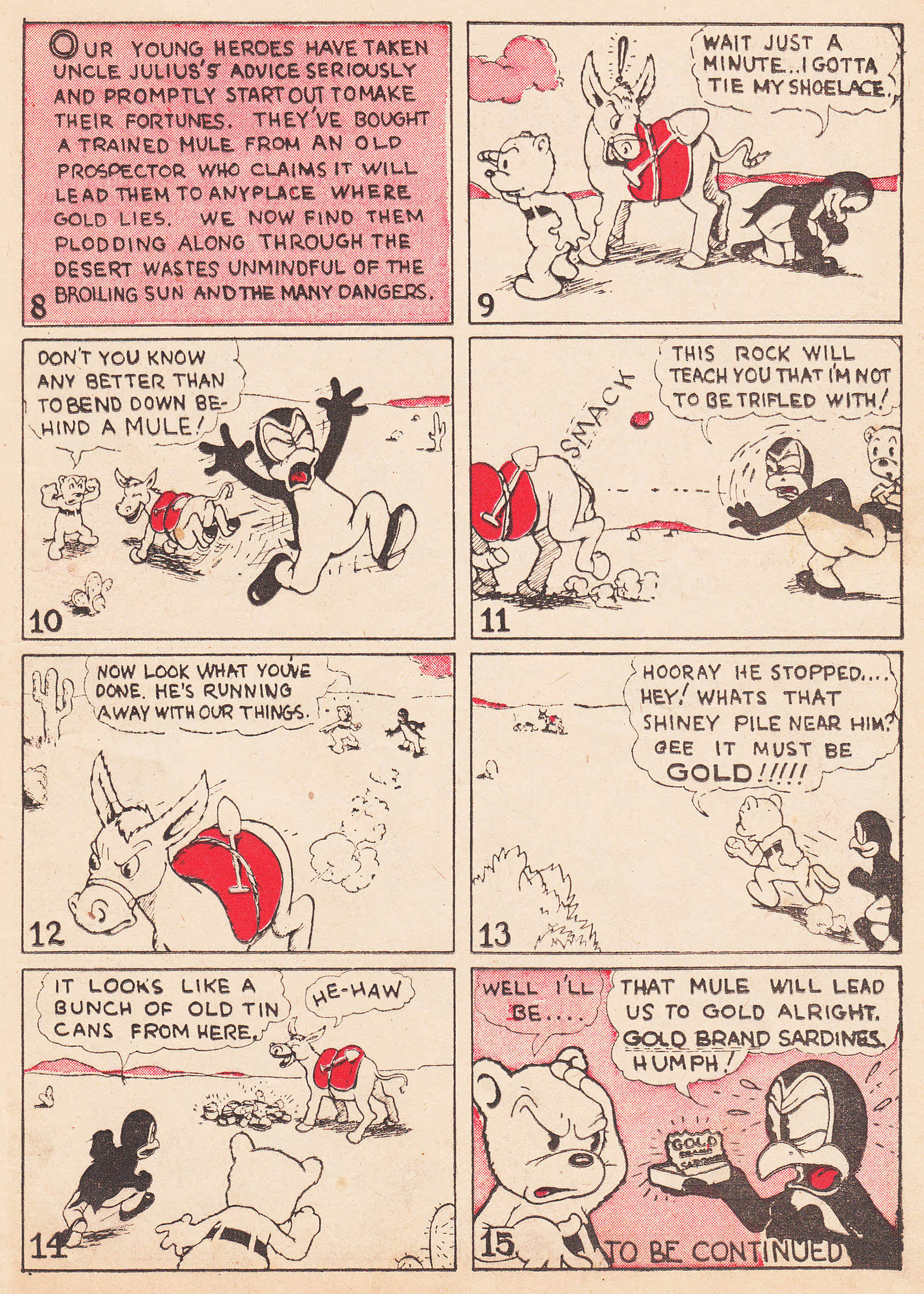 Read online More Fun Comics comic -  Issue #14 - 23