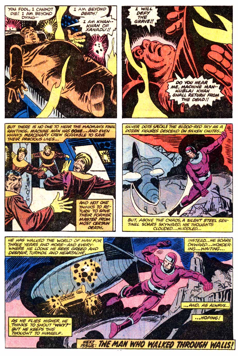 Read online Machine Man (1978) comic -  Issue #13 - 18