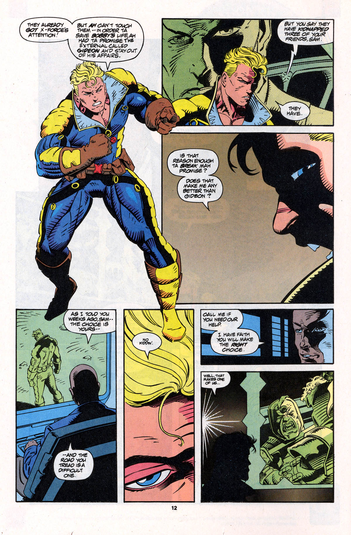 Read online X-Force (1991) comic -  Issue #23 - 12