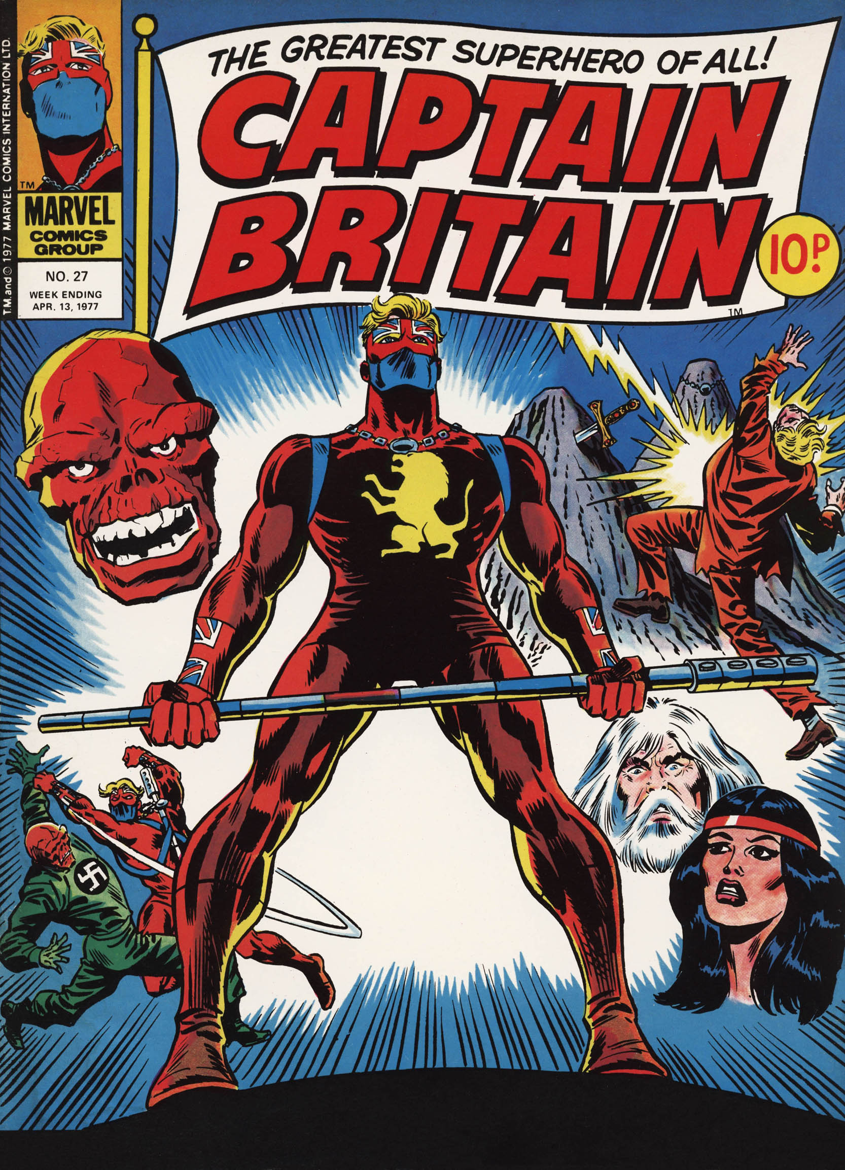 Read online Captain Britain (1976) comic -  Issue #27 - 1