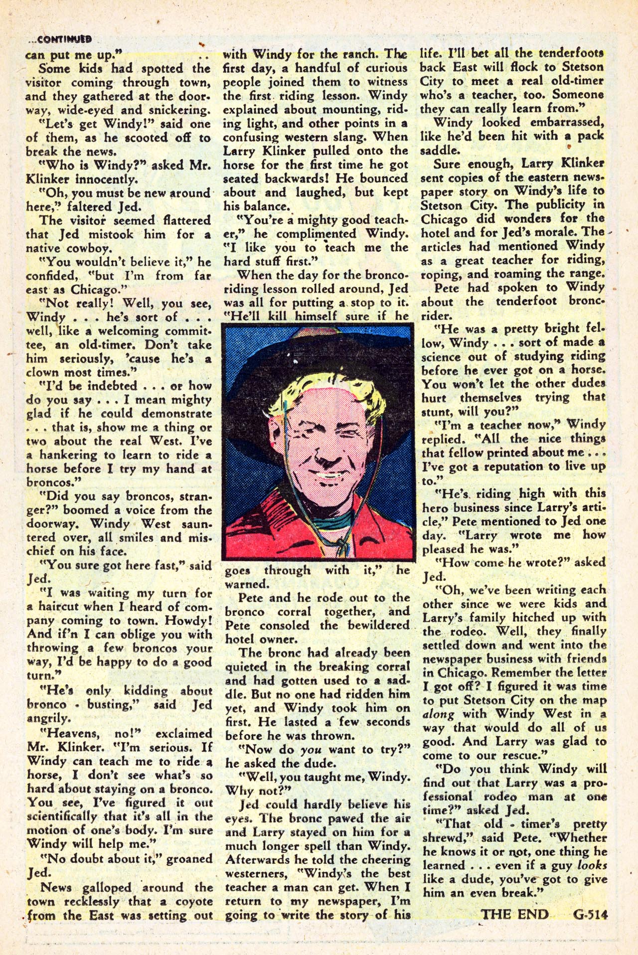 Read online Six-Gun Western comic -  Issue #1 - 26