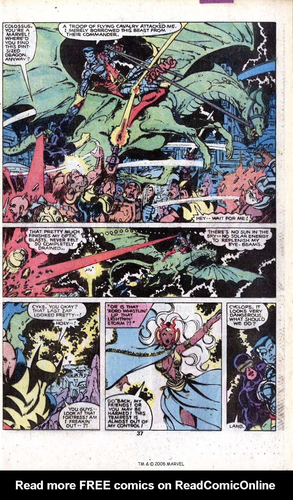 Uncanny X-Men (1963) issue Annual 3 - Page 39