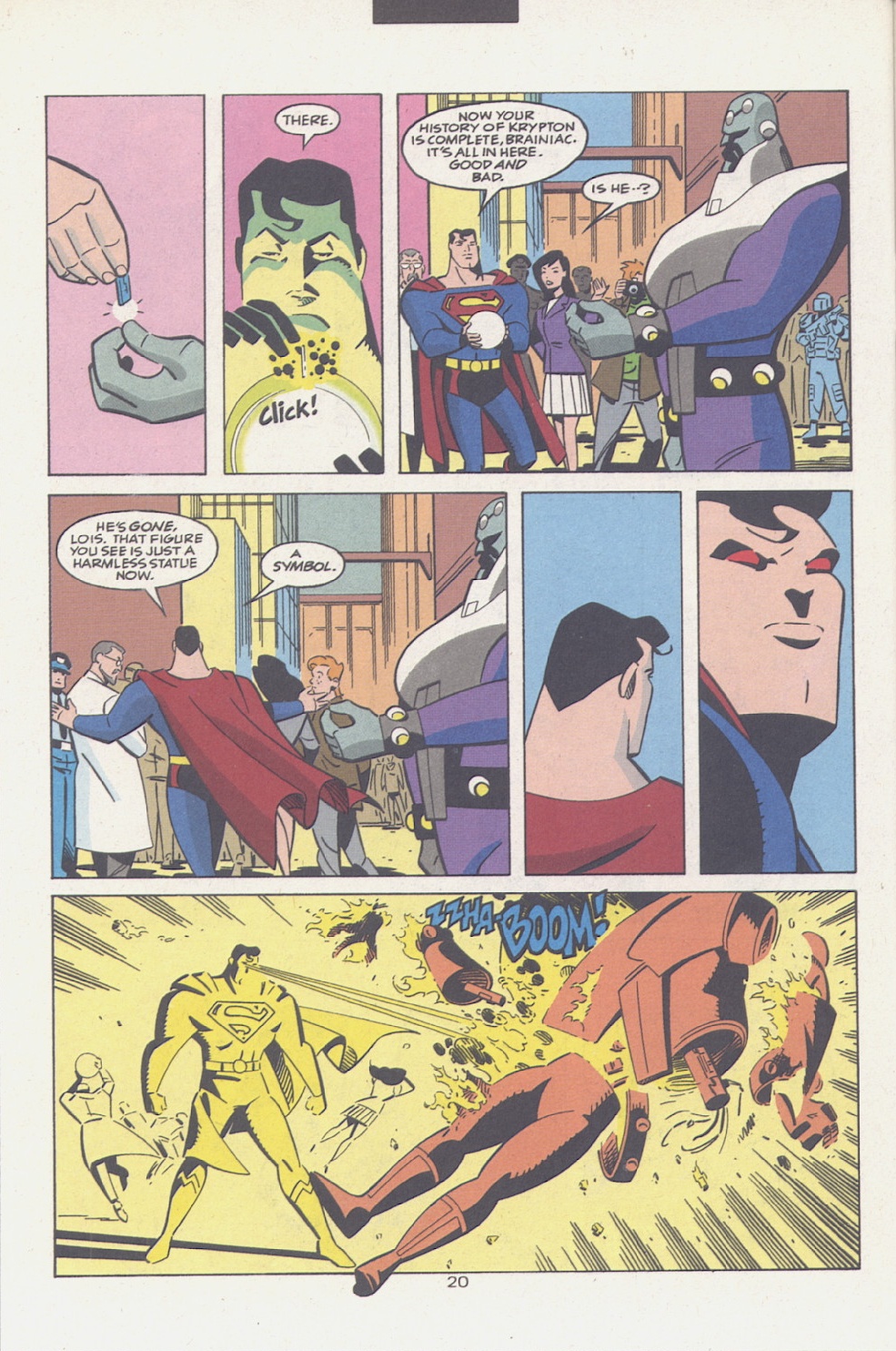 Read online Superman Adventures comic -  Issue #3 - 21