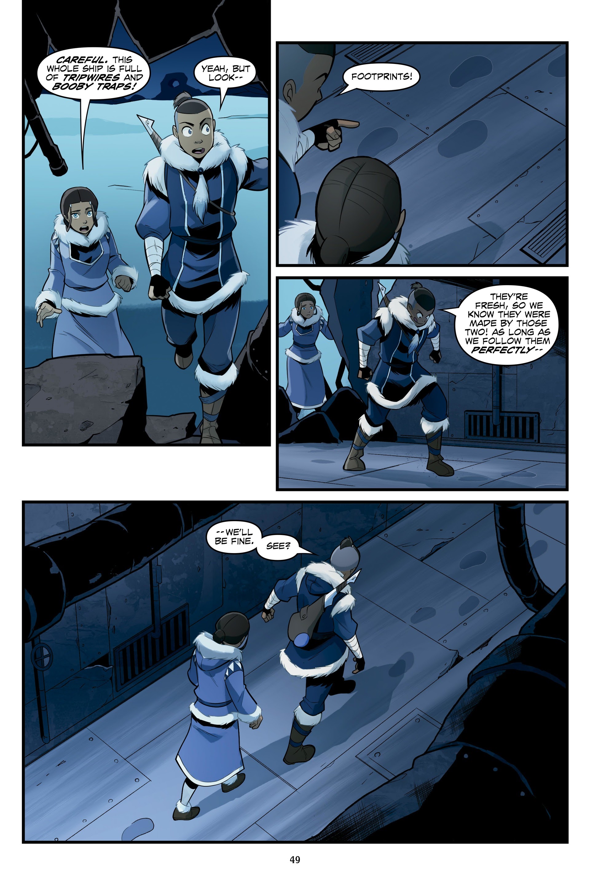 Read online Avatar: The Last Airbender--North and South Omnibus comic -  Issue # TPB (Part 1) - 49