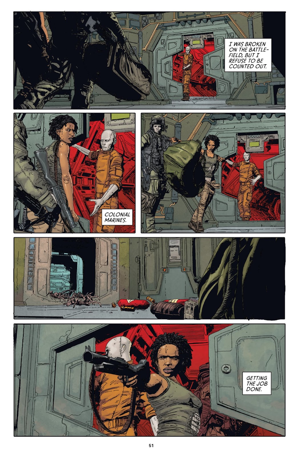 Aliens: Defiance issue TPB 1 - Page 50