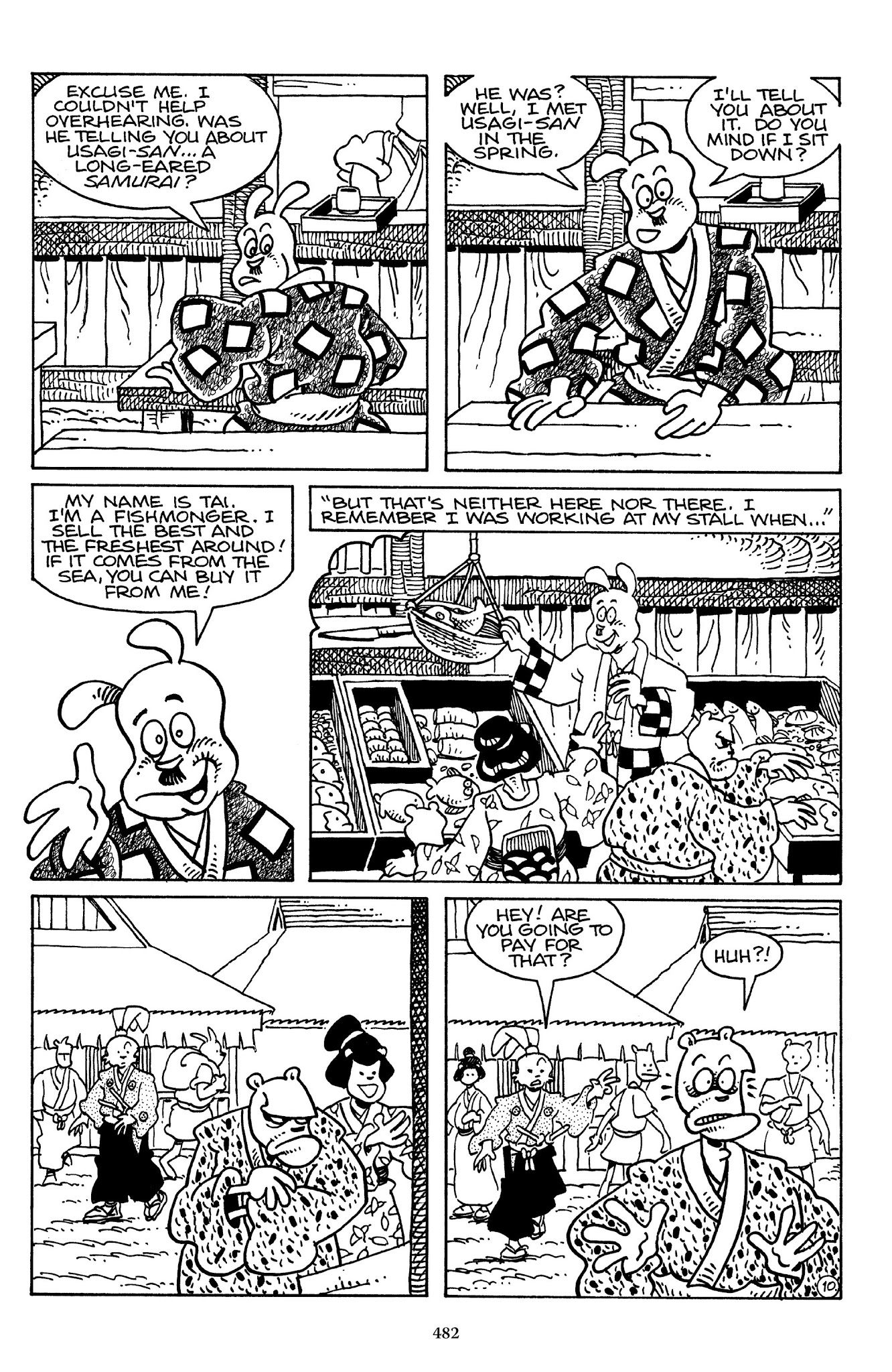 Read online The Usagi Yojimbo Saga comic -  Issue # TPB 3 - 477