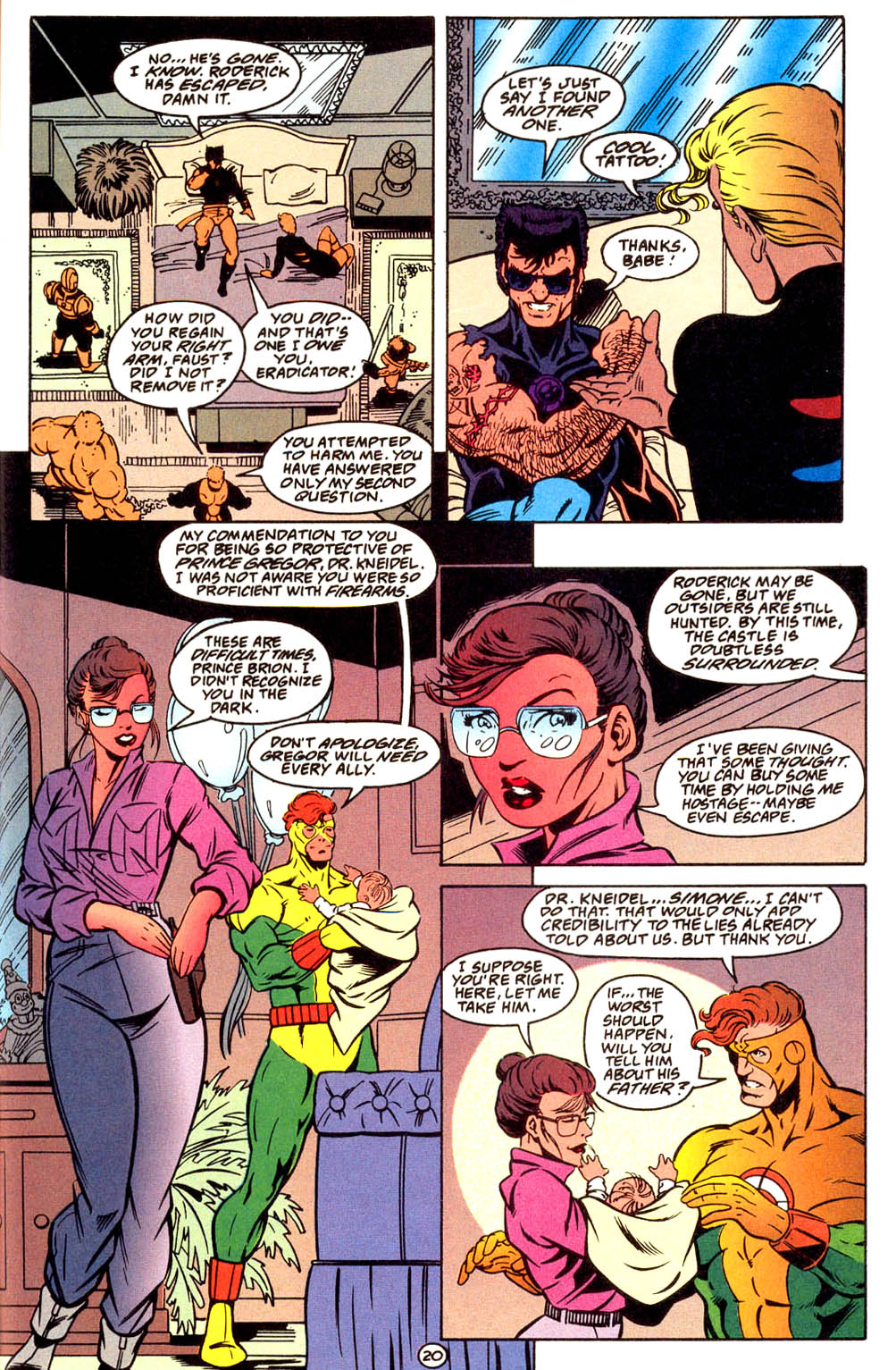 Read online Outsiders (1993) comic -  Issue #4 - 20