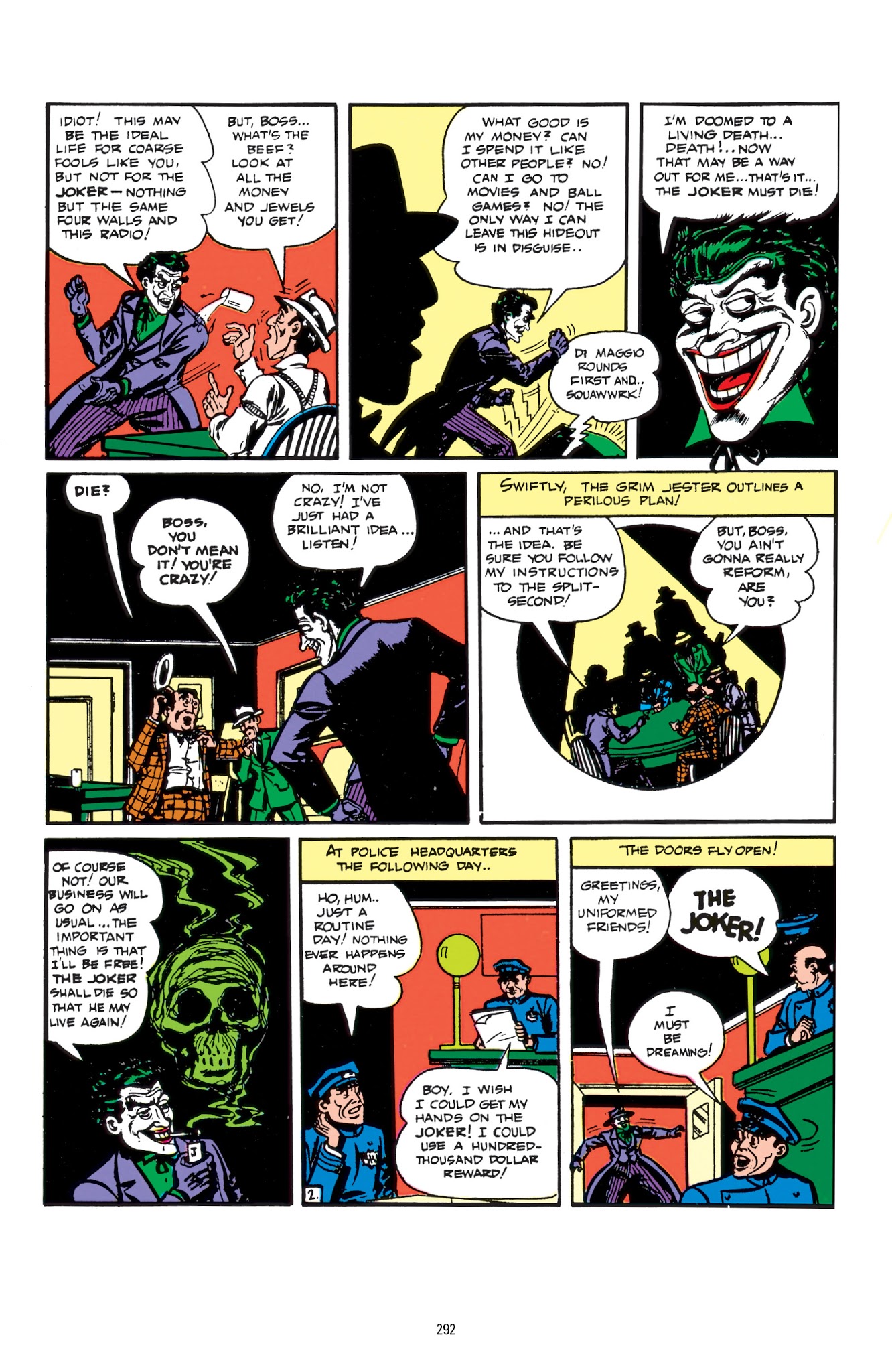 Read online Batman: The Golden Age Omnibus comic -  Issue # TPB 3 - 292