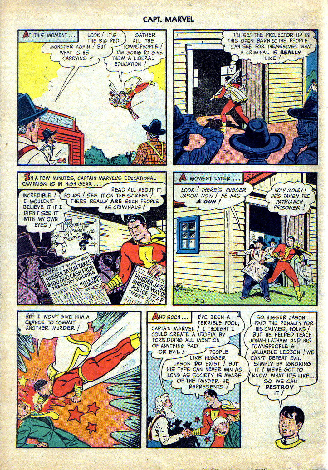 Read online Captain Marvel Adventures comic -  Issue #106 - 50