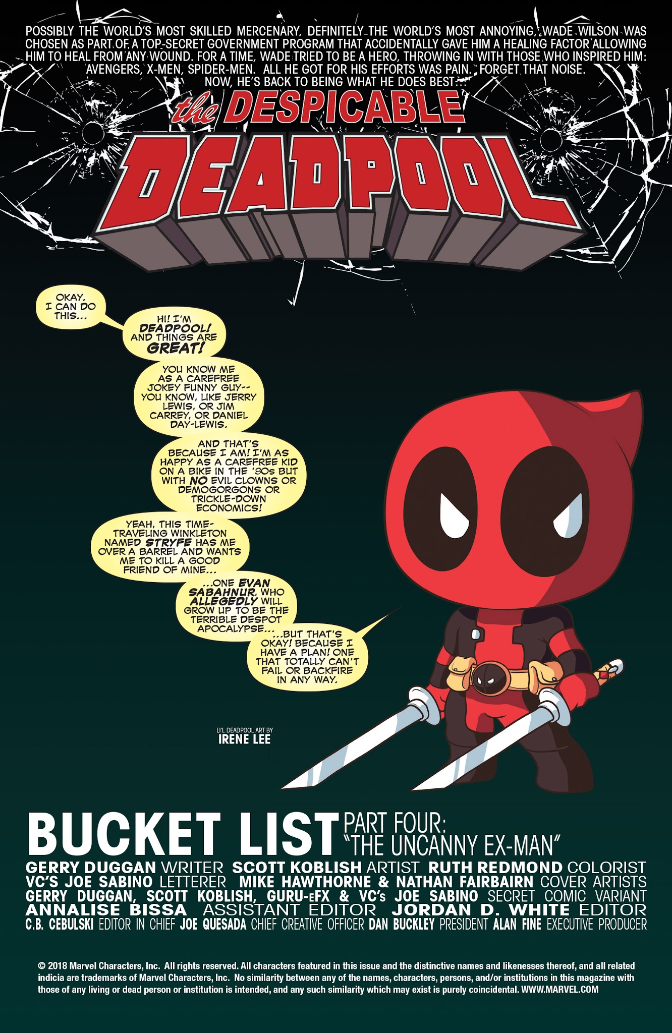 Read online Despicable Deadpool comic -  Issue #295 - 2
