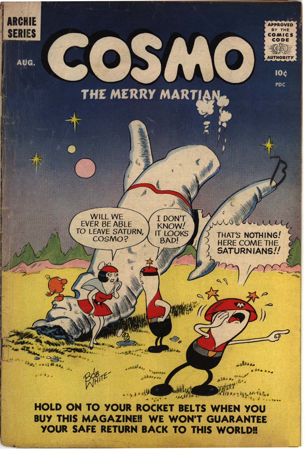 Read online Cosmo the Merry Martian comic -  Issue #5 - 1