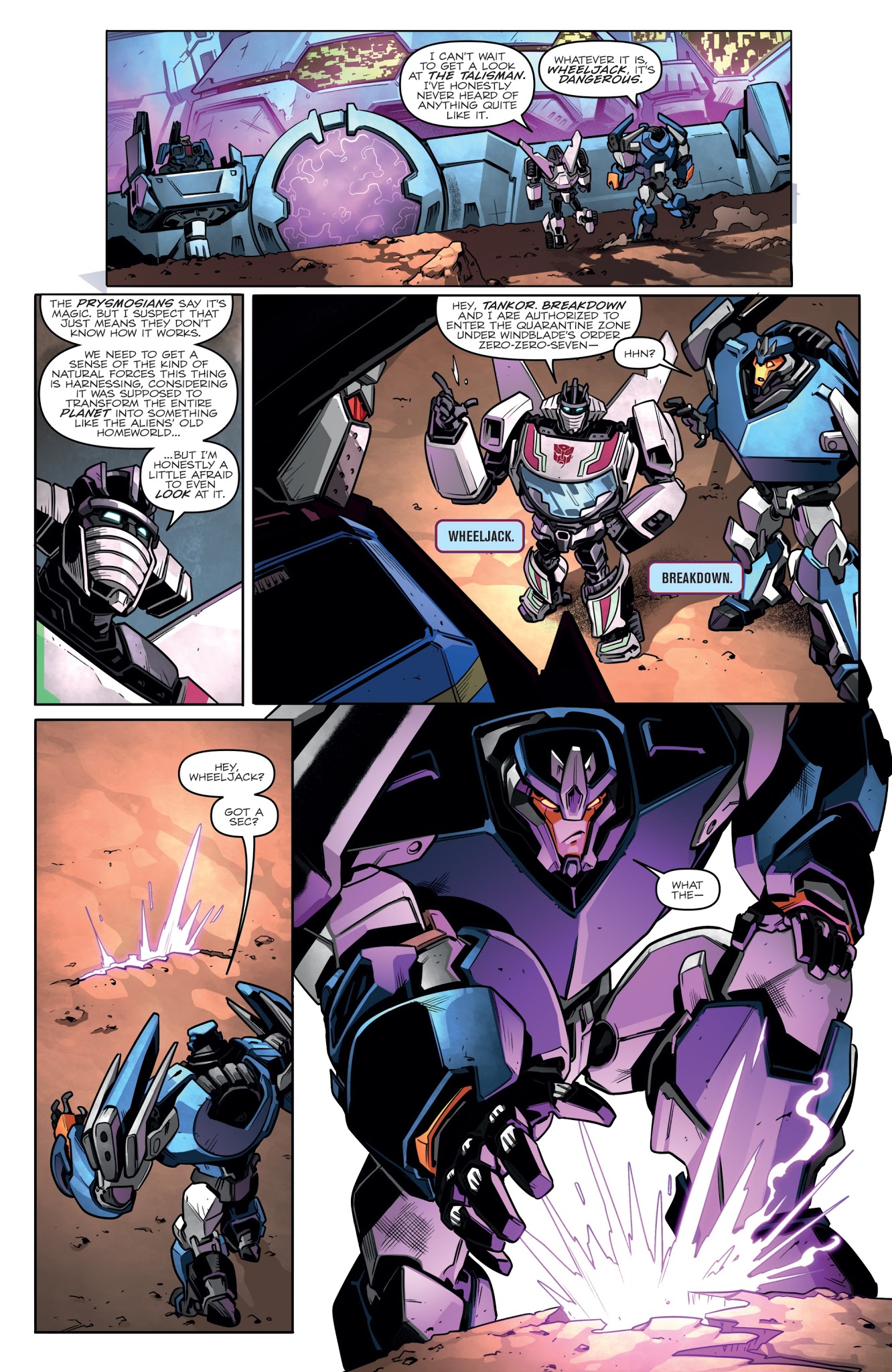 Read online Transformers vs. Visionaries comic -  Issue #1 - 11