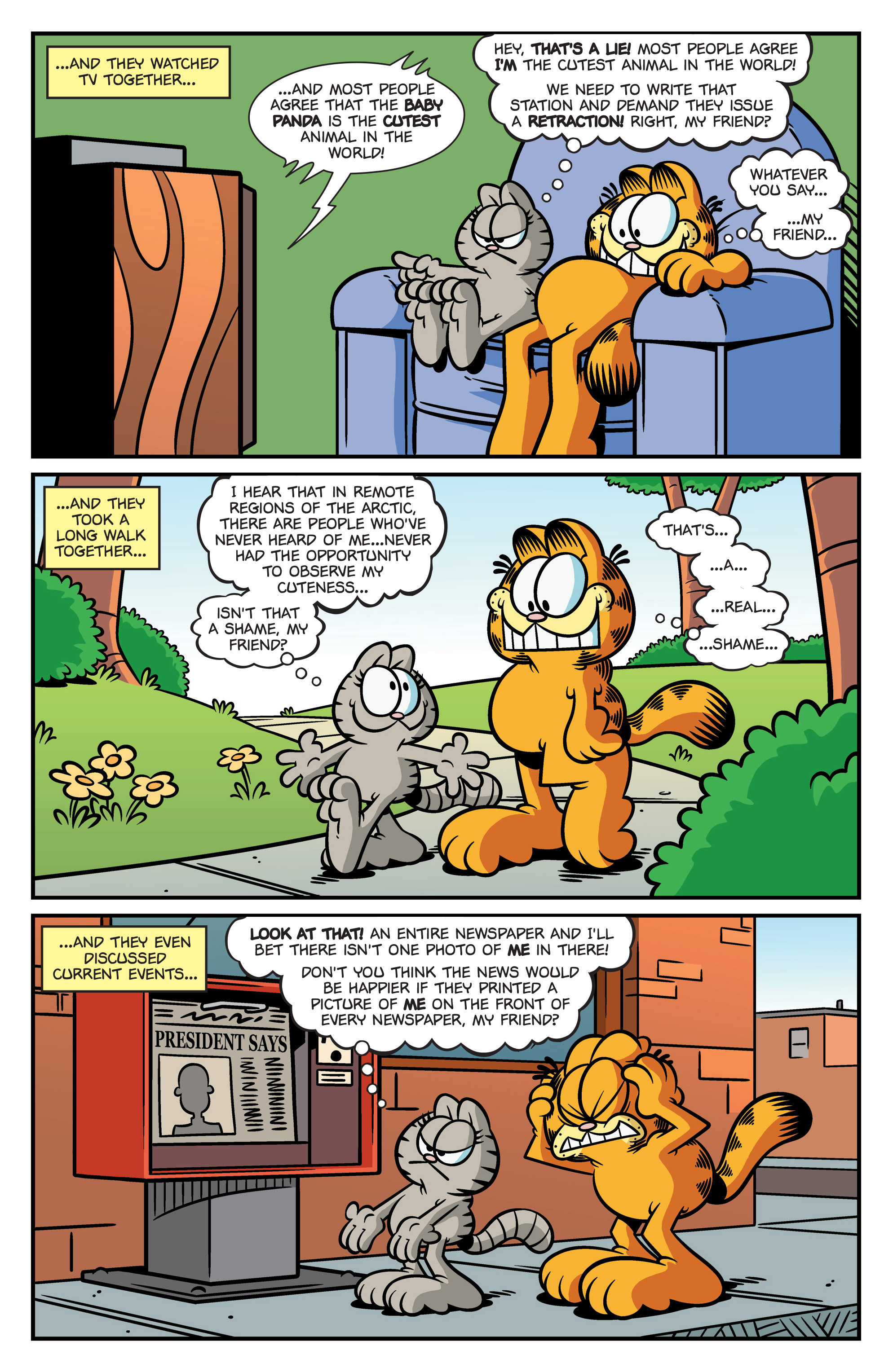 Read online Garfield comic -  Issue #24 - 9