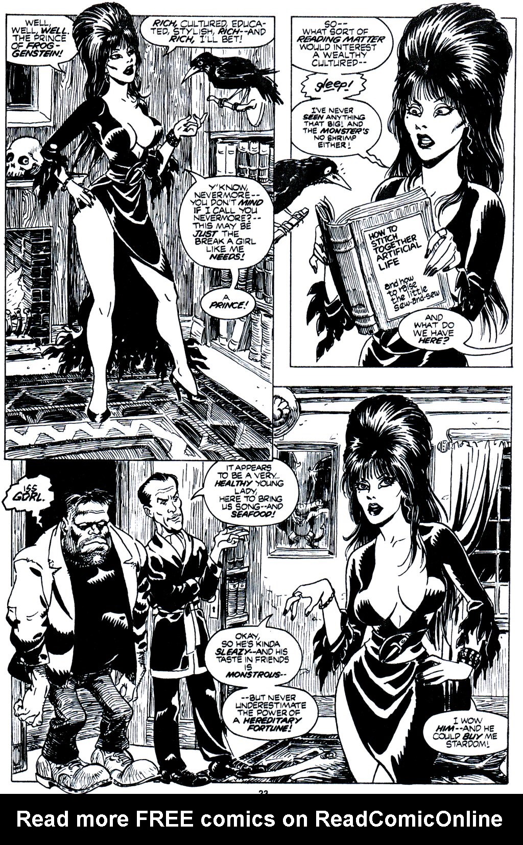 Read online Elvira, Mistress of the Dark comic -  Issue #10 - 25