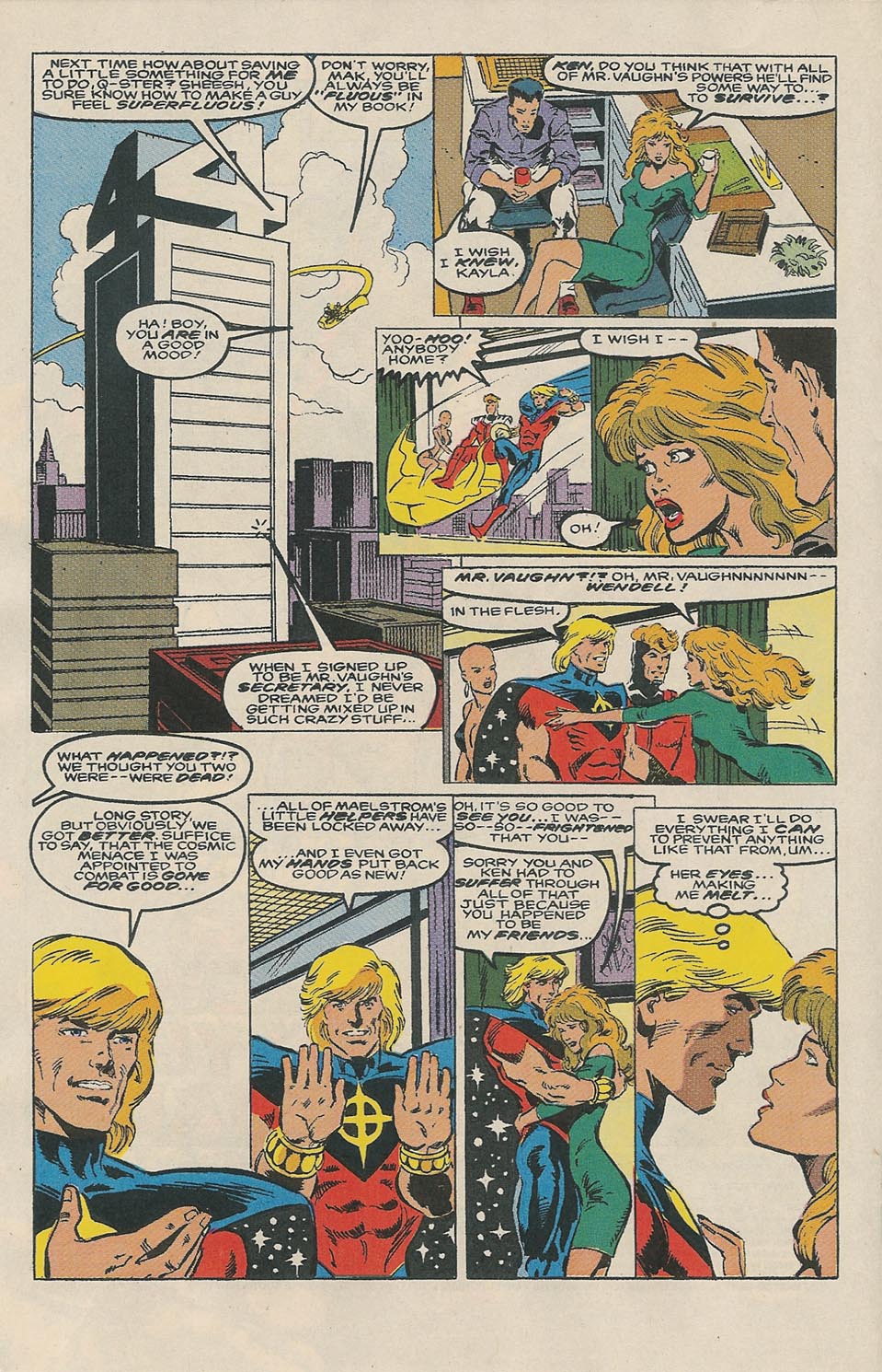 Read online Quasar comic -  Issue #26 - 3