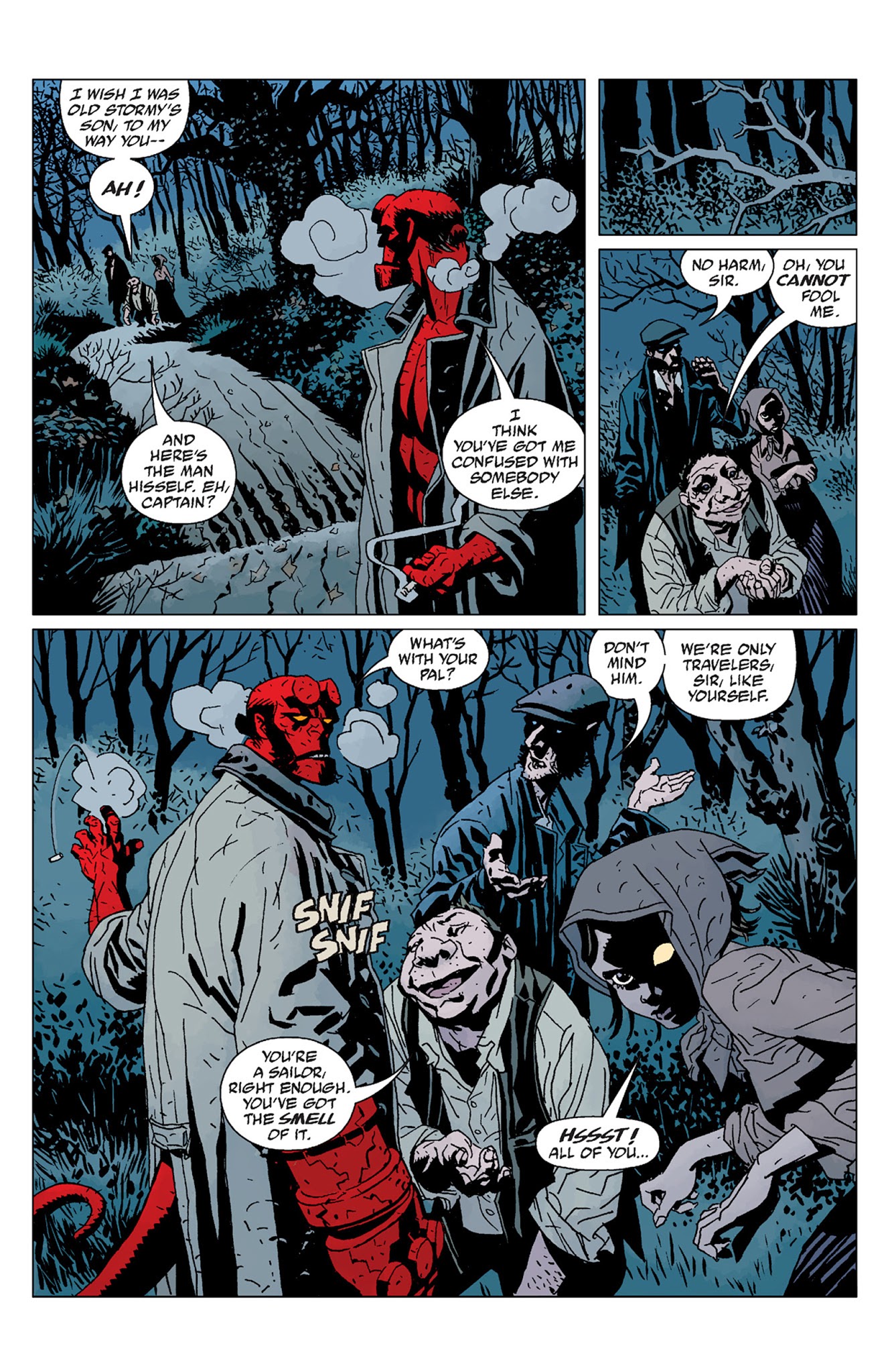 Read online Hellboy: Darkness Calls comic -  Issue # TPB - 25