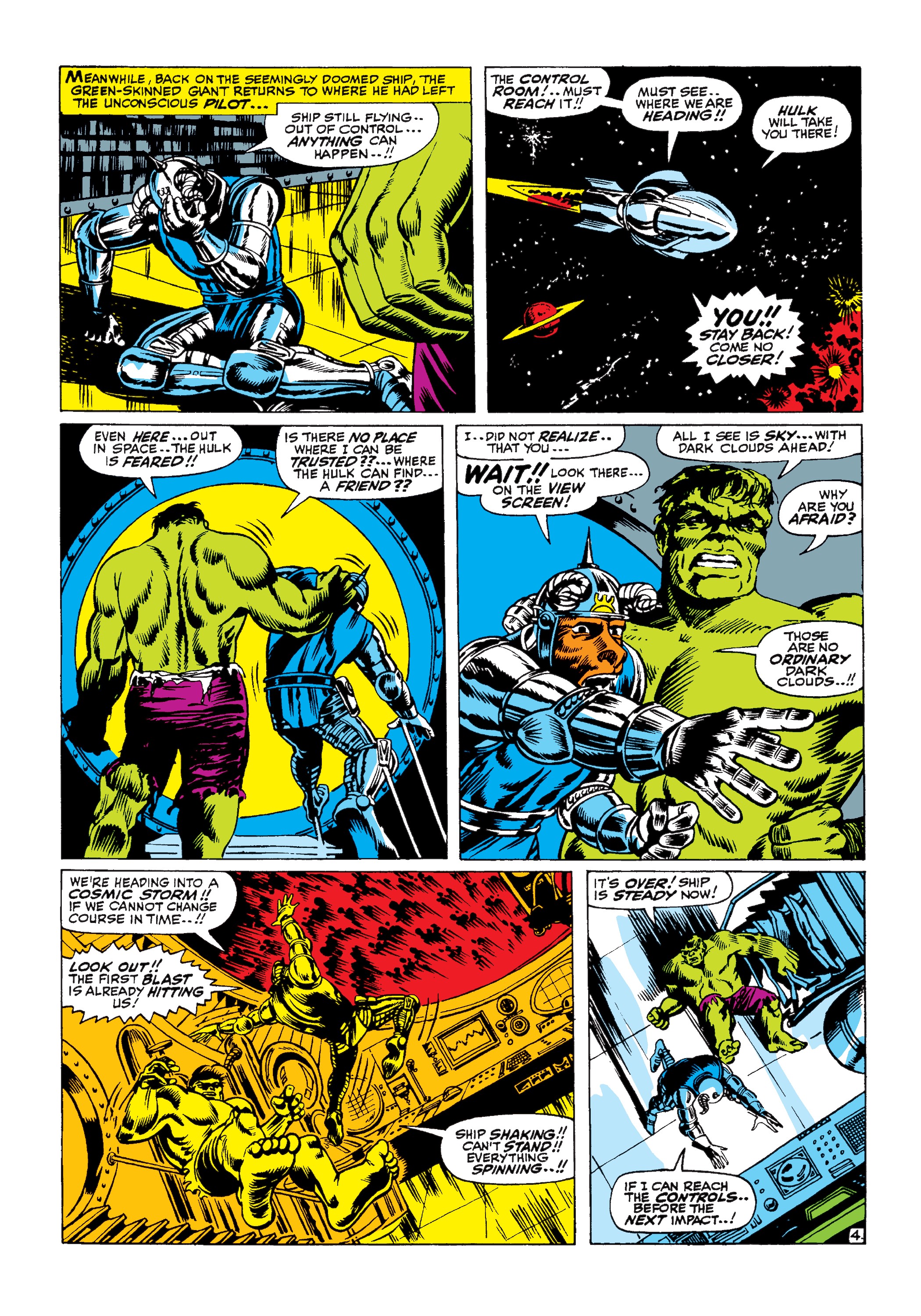 Read online Marvel Masterworks: The Incredible Hulk comic -  Issue # TPB 3 (Part 2) - 76