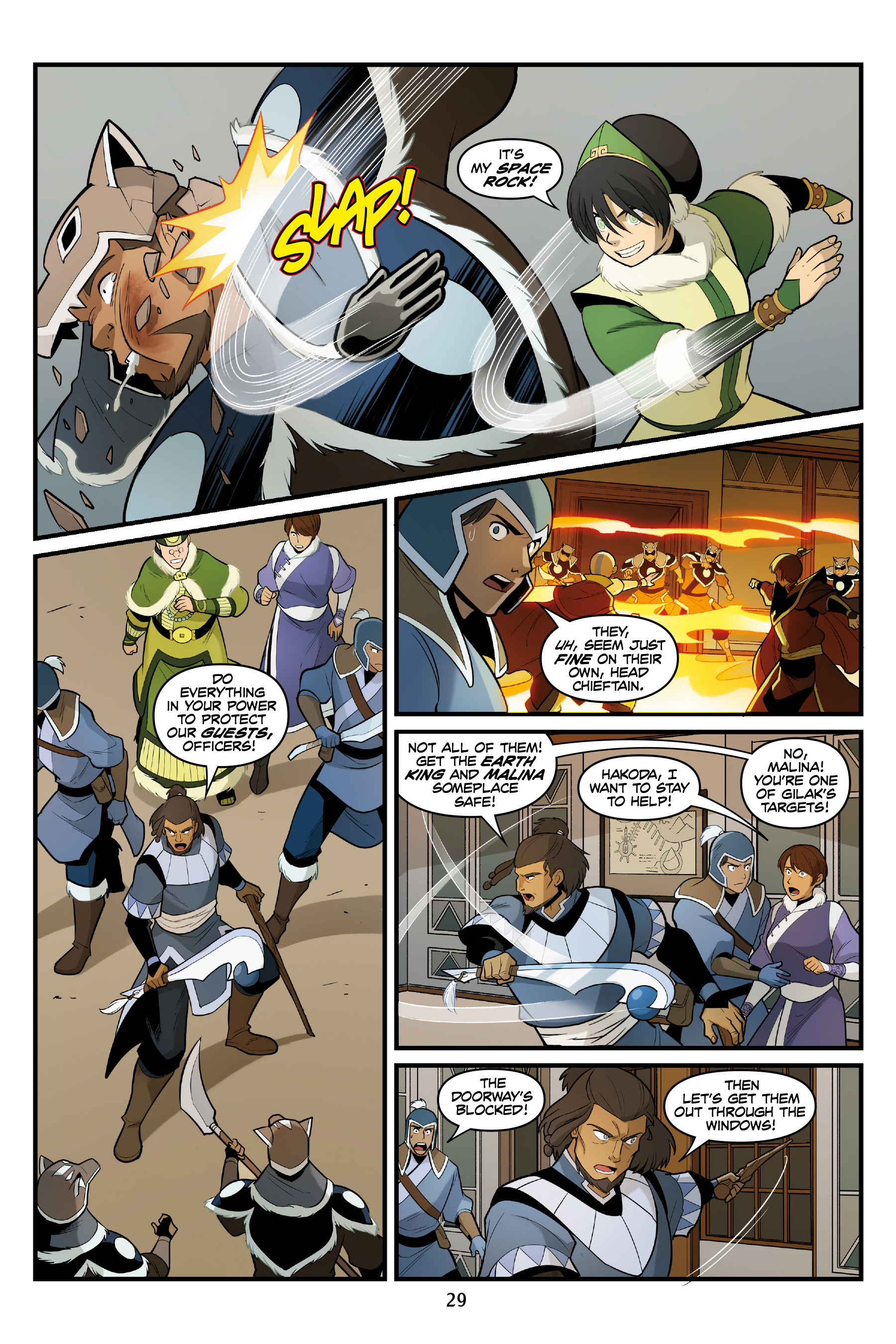 Read online Nickelodeon Avatar: The Last Airbender - North and South comic -  Issue #3 - 30