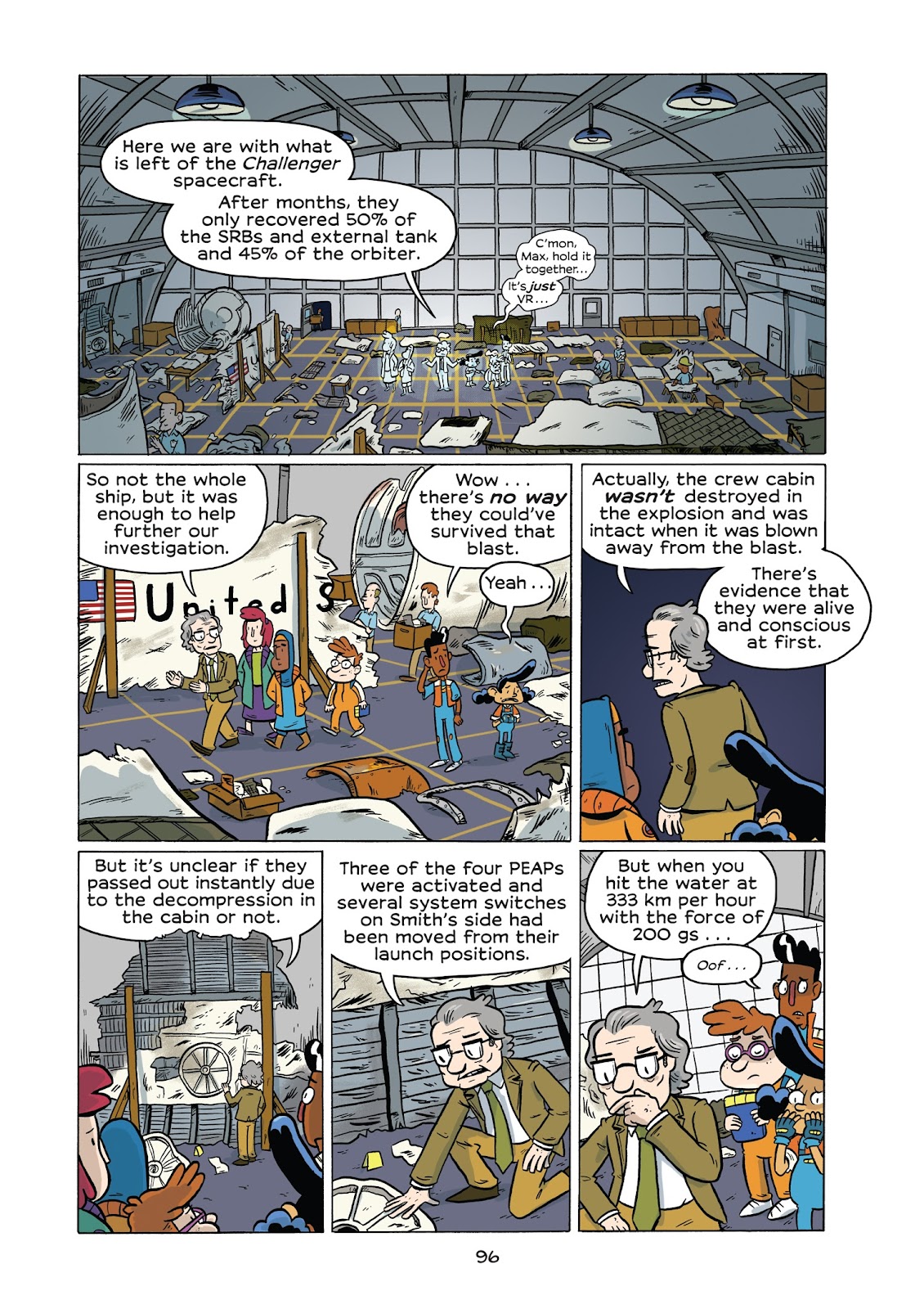History Comics: The Challenger Disaster: Tragedy in the Skies issue TPB - Page 101