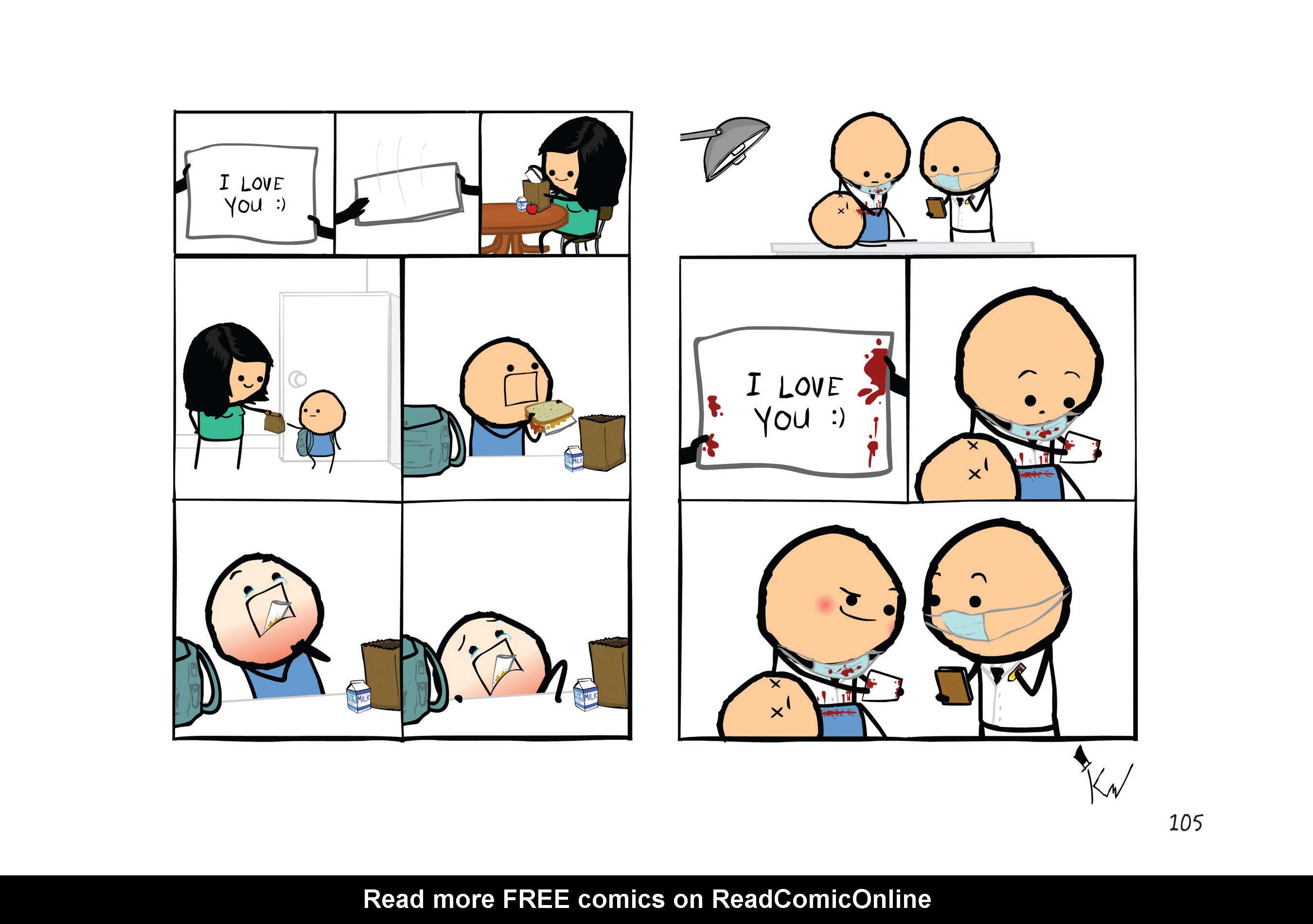 Read online Cyanide & Happiness: Stab Factory comic -  Issue # TPB - 105