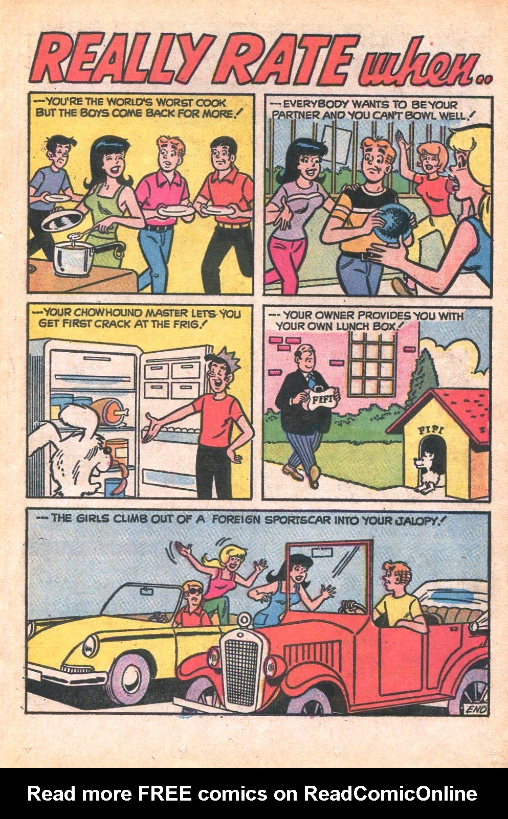 Read online Archie's TV Laugh-Out comic -  Issue #20 - 23