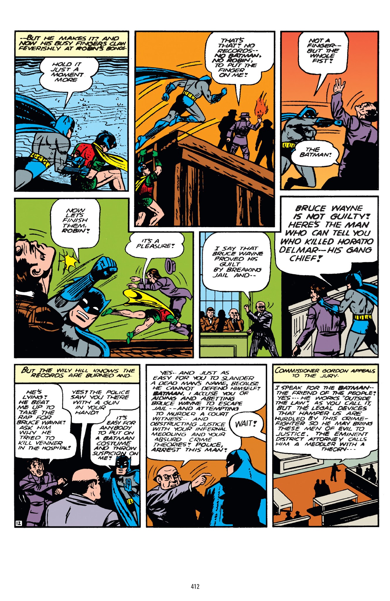 Read online Batman: The Golden Age Omnibus comic -  Issue # TPB 2 - 412