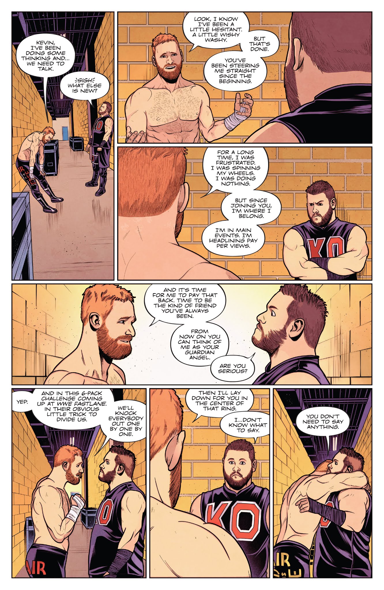 Read online WWE comic -  Issue #20 - 18