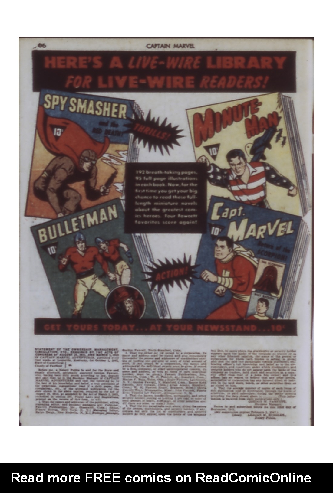 Read online Captain Marvel Adventures comic -  Issue #7 - 66