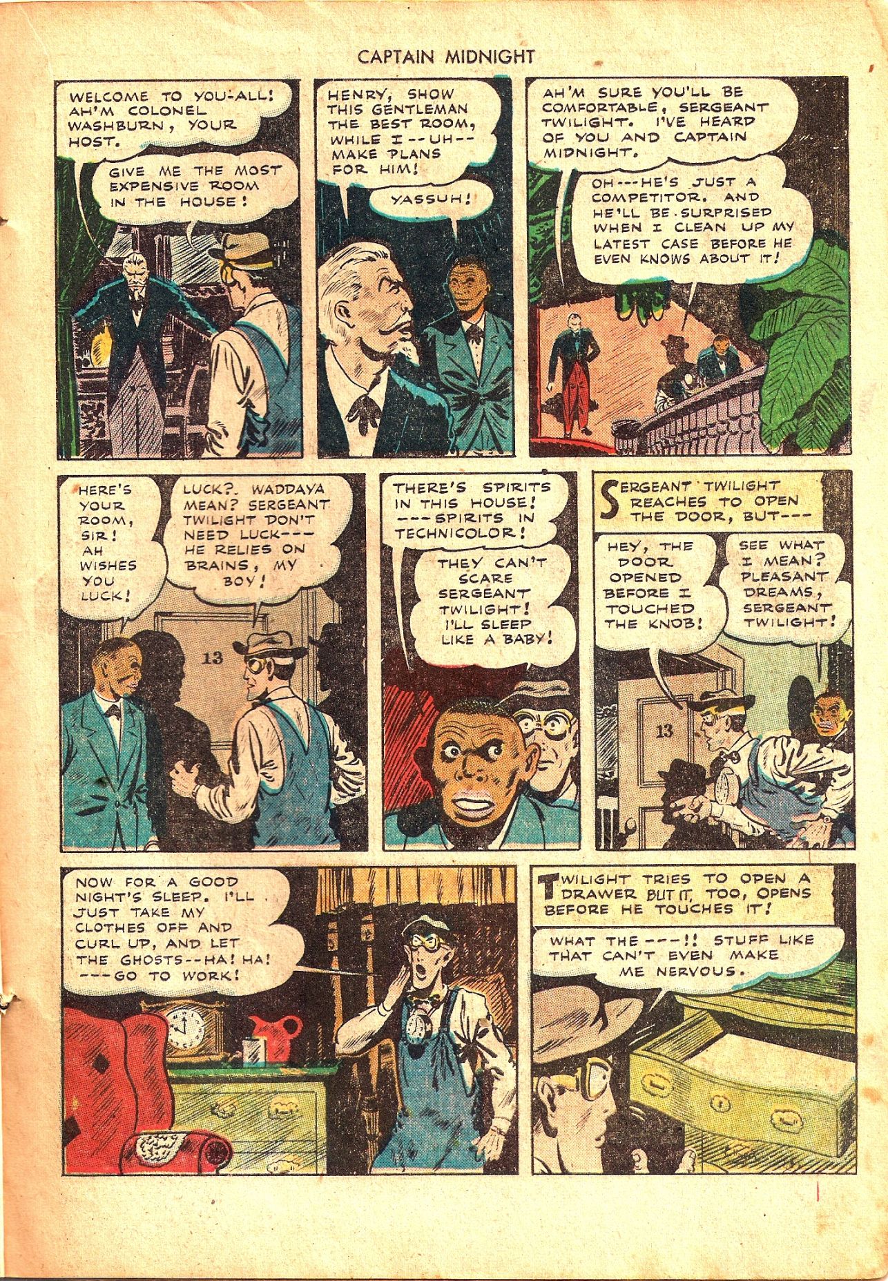 Read online Captain Midnight (1942) comic -  Issue #26 - 15