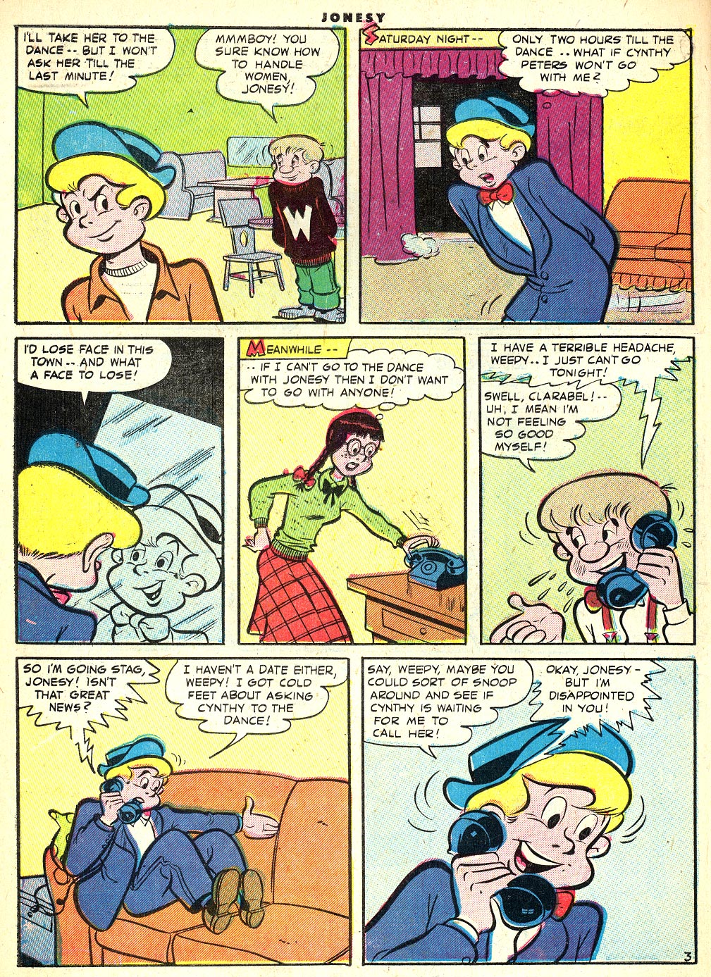 Read online Jonesy (1953) comic -  Issue #3 - 30