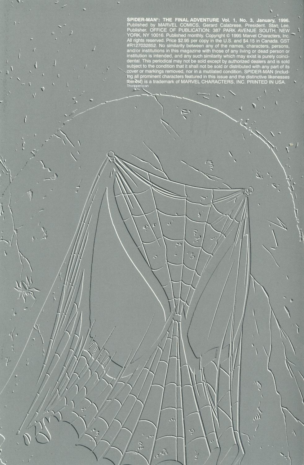 Read online Spider-Man: The Final Adventure comic -  Issue #3 - 2