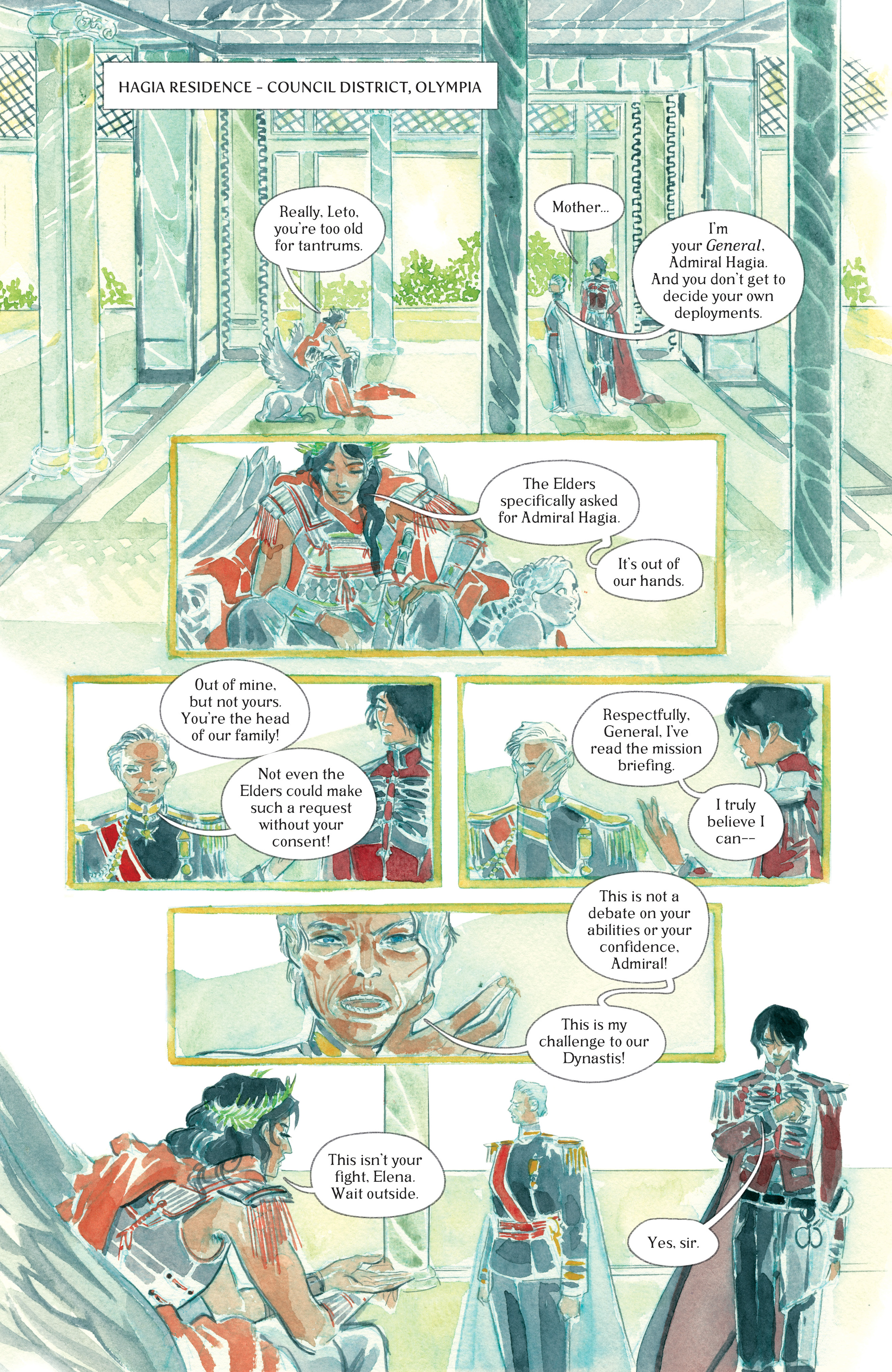 Read online Mirror comic -  Issue #7 - 8