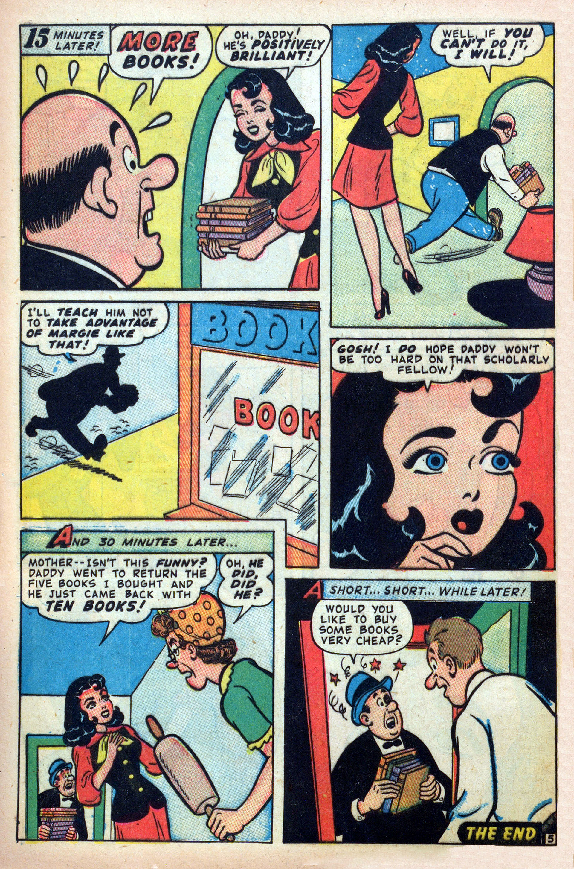Read online Margie Comics comic -  Issue #39 - 20