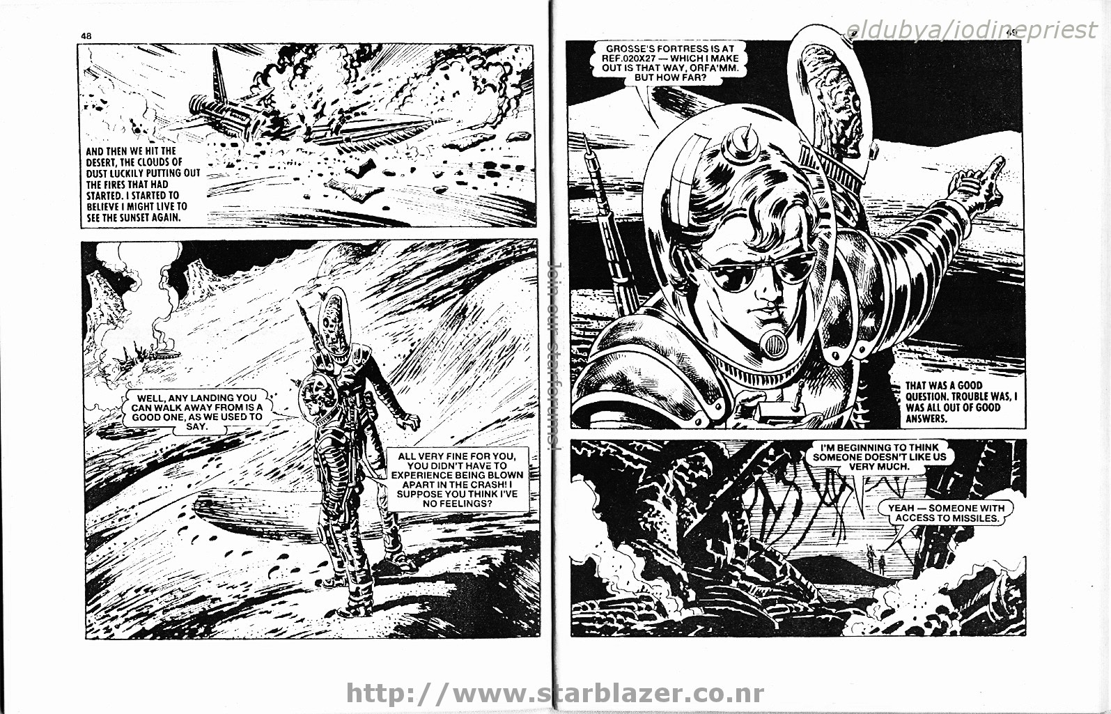 Read online Starblazer comic -  Issue #247 - 26