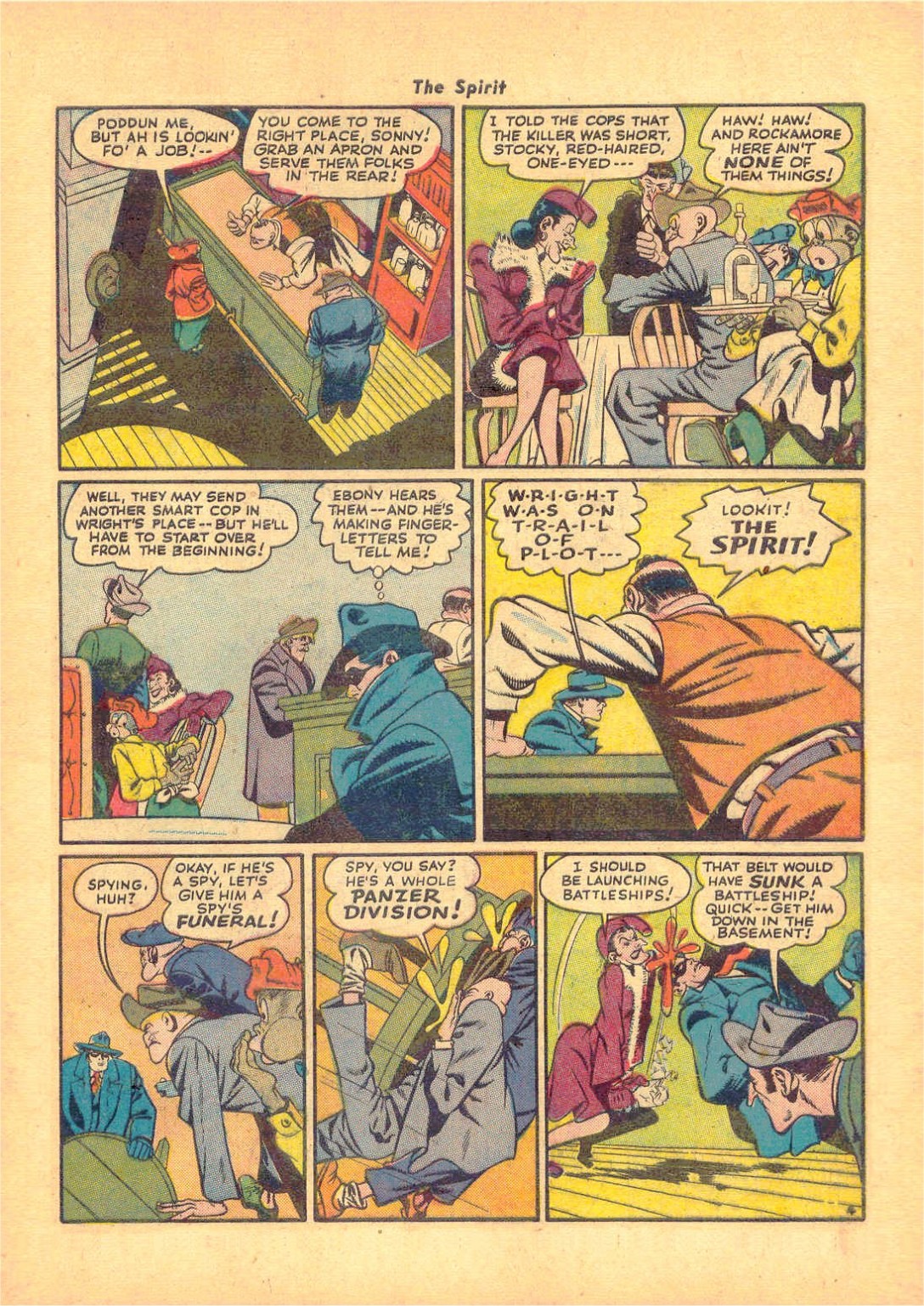 Read online The Spirit (1944) comic -  Issue #8 - 45