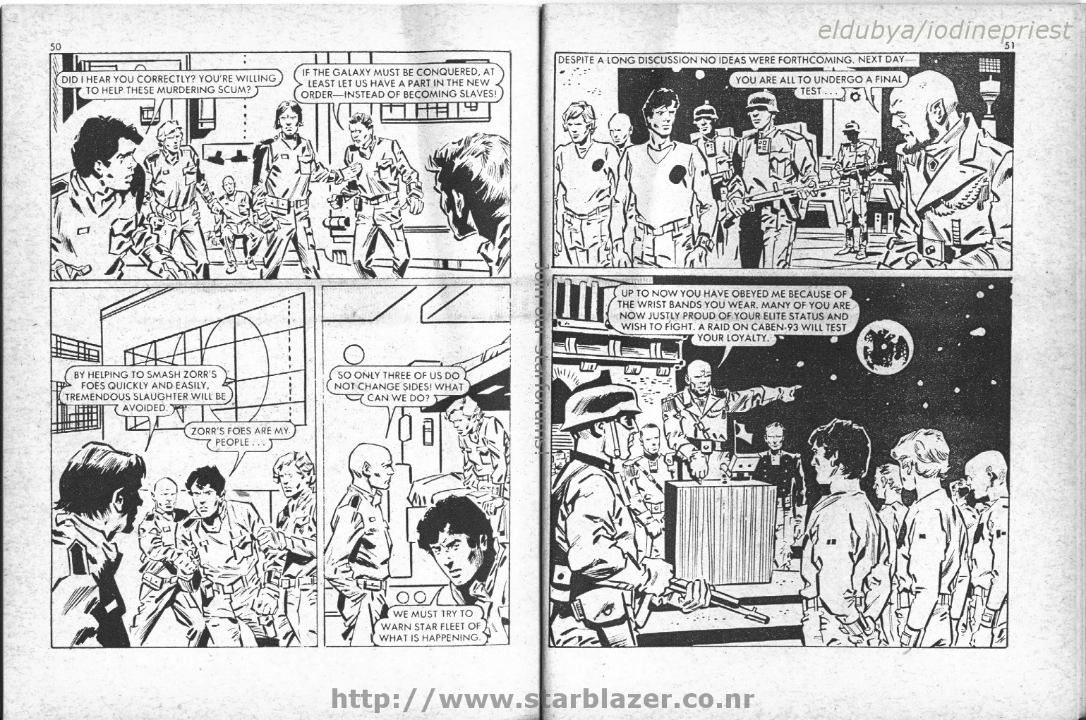 Read online Starblazer comic -  Issue #51 - 27