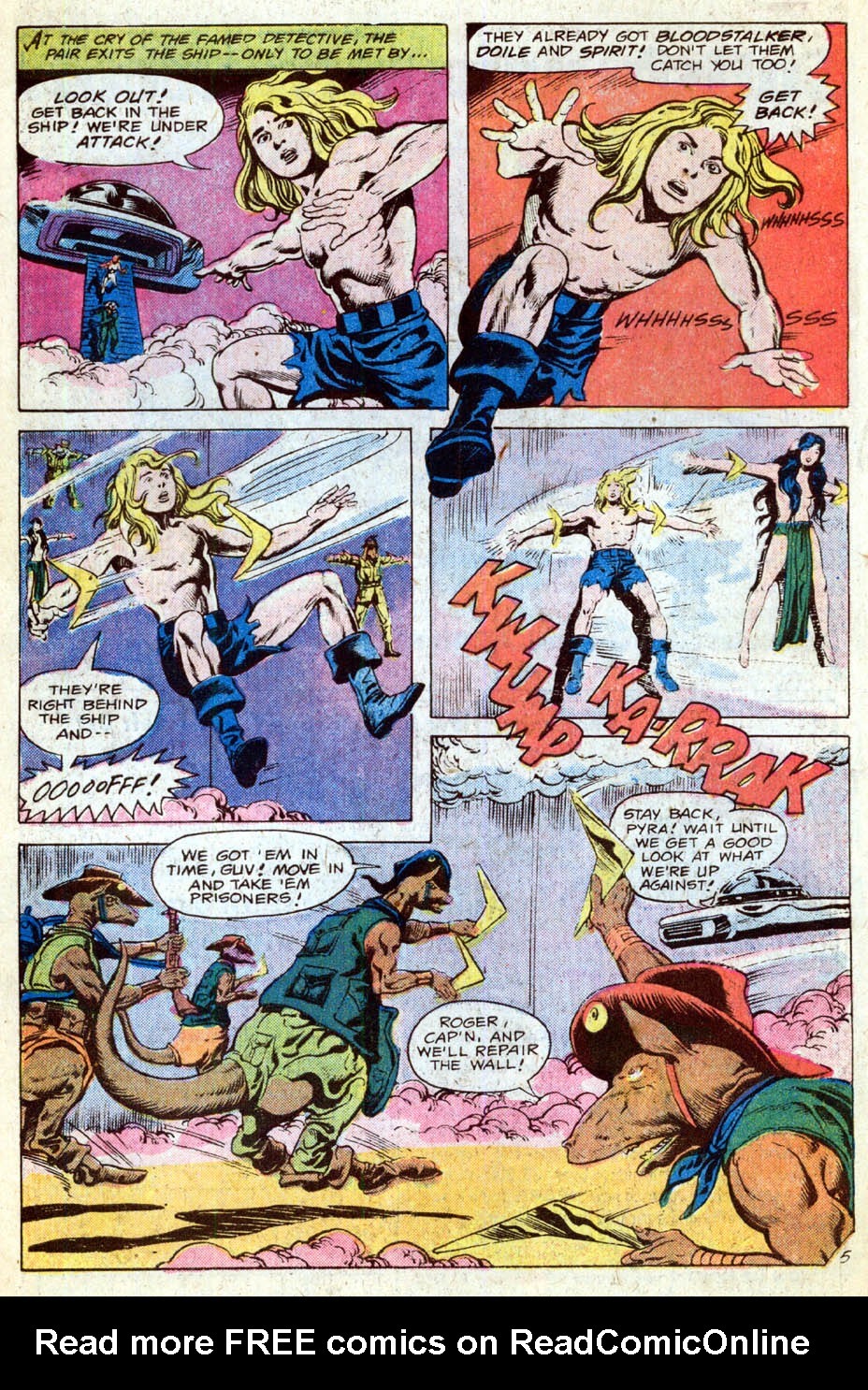 Read online Kamandi, The Last Boy On Earth comic -  Issue #59 - 7